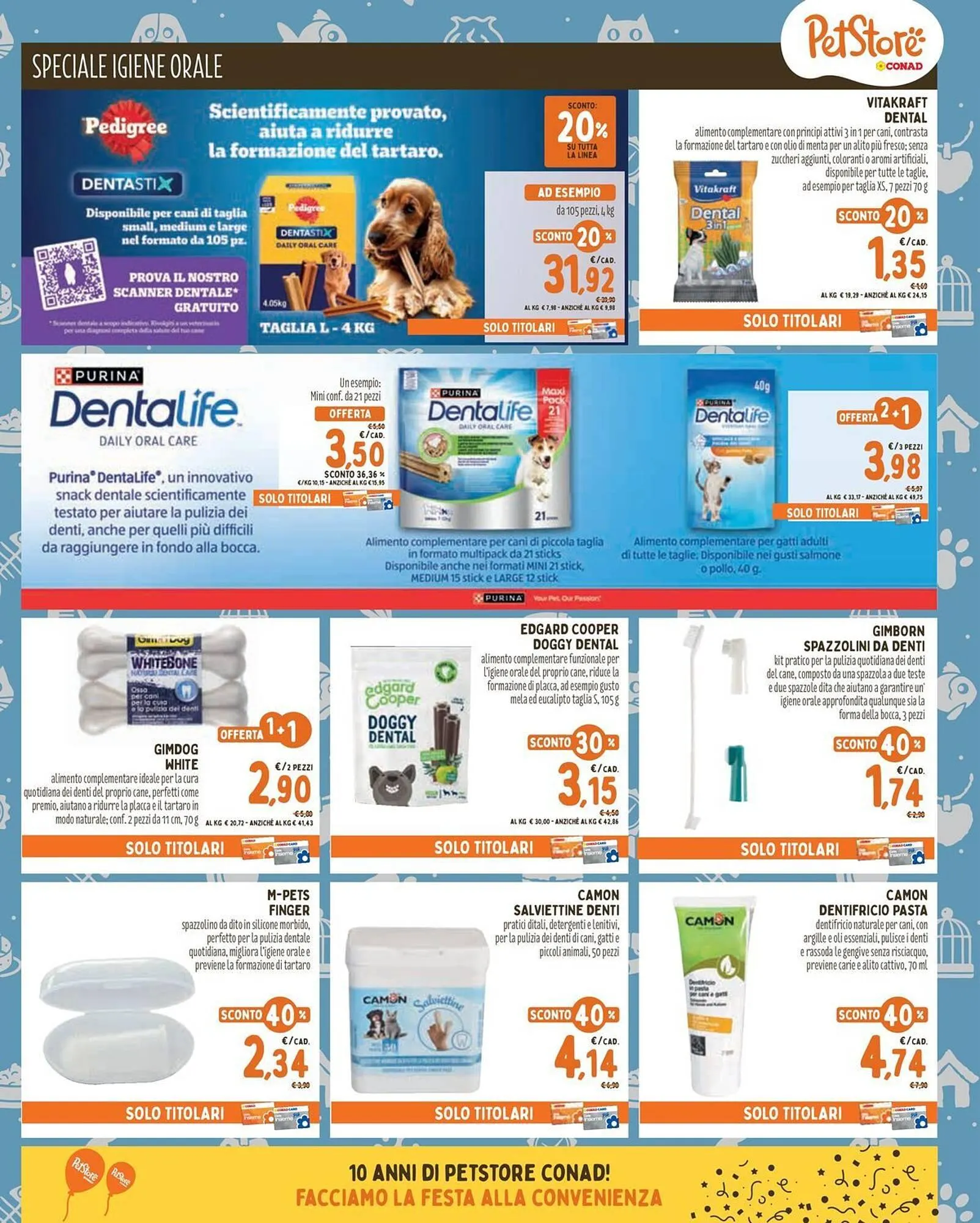 Volantino Pet Store Conad da 23 aprile a 20 maggio di 2026 - Pagina del volantino 7