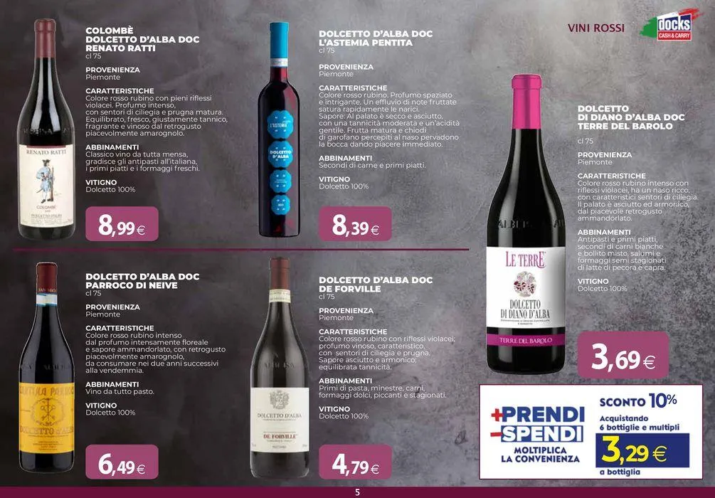 Catalogo Vini da 19 settembre a 16 ottobre di 2024 - Pagina del volantino 5