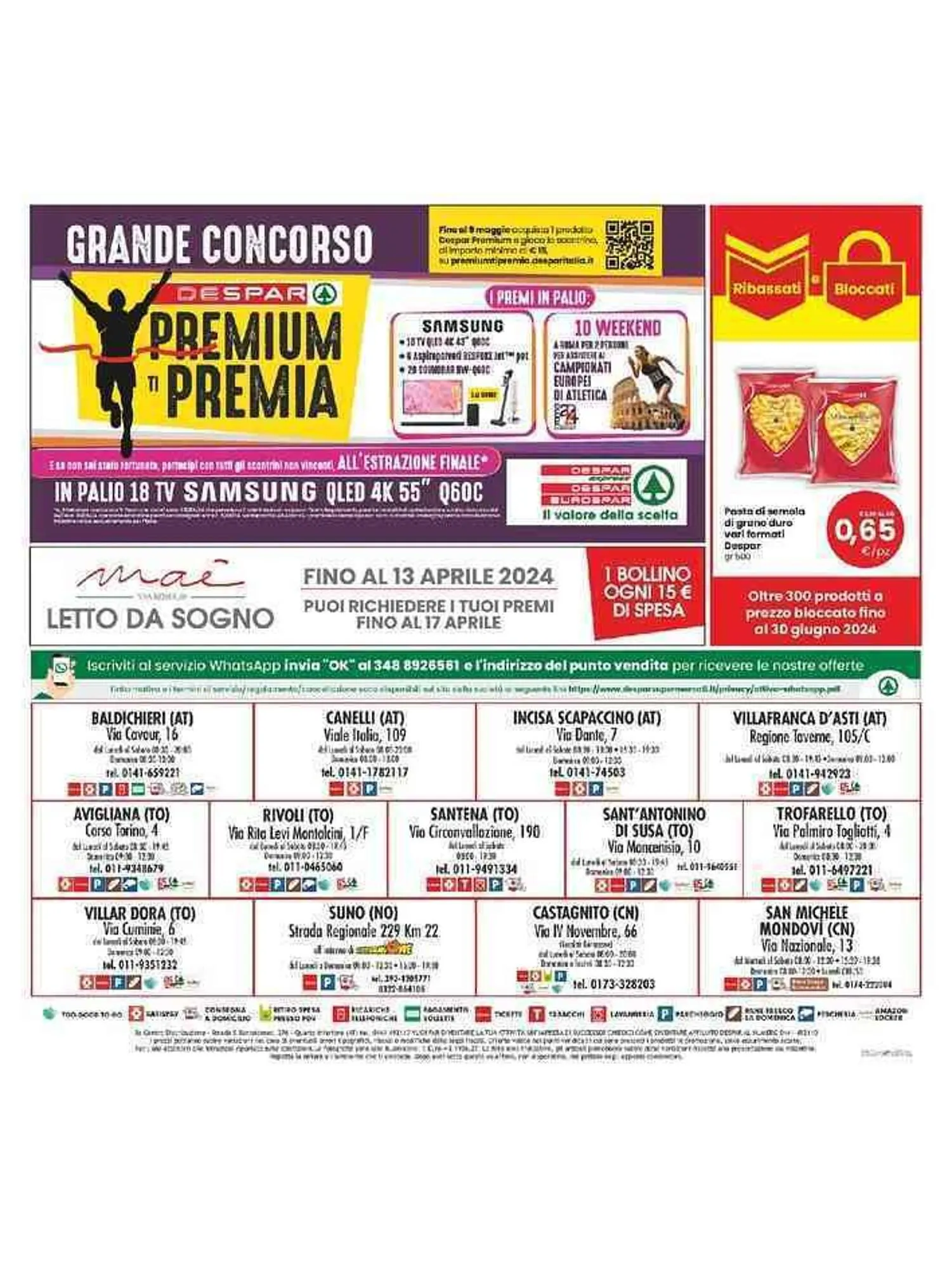 Volantino Eurospar da 3 aprile a 17 aprile di 2024 - Pagina del volantino 12