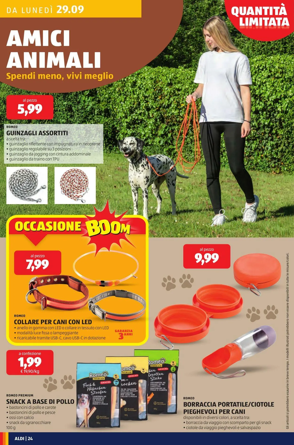 Aldi Volantino attuale da 29 settembre a 5 ottobre di 2025 - Pagina del volantino 24