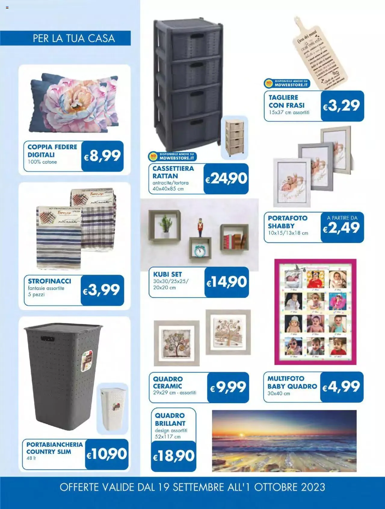 MD Discount - Napoli volantino da 19 settembre a 1 ottobre di 2023 - Pagina del volantino 22