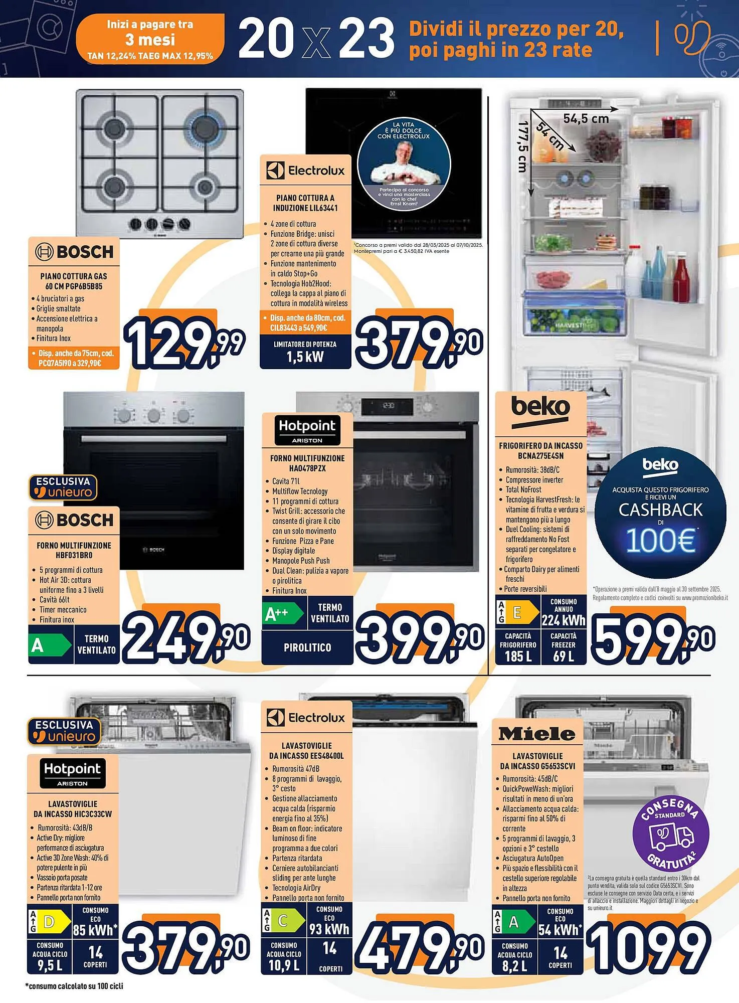 Volantino Unieuro da 3 luglio a 17 luglio di 2025 - Pagina del volantino 23