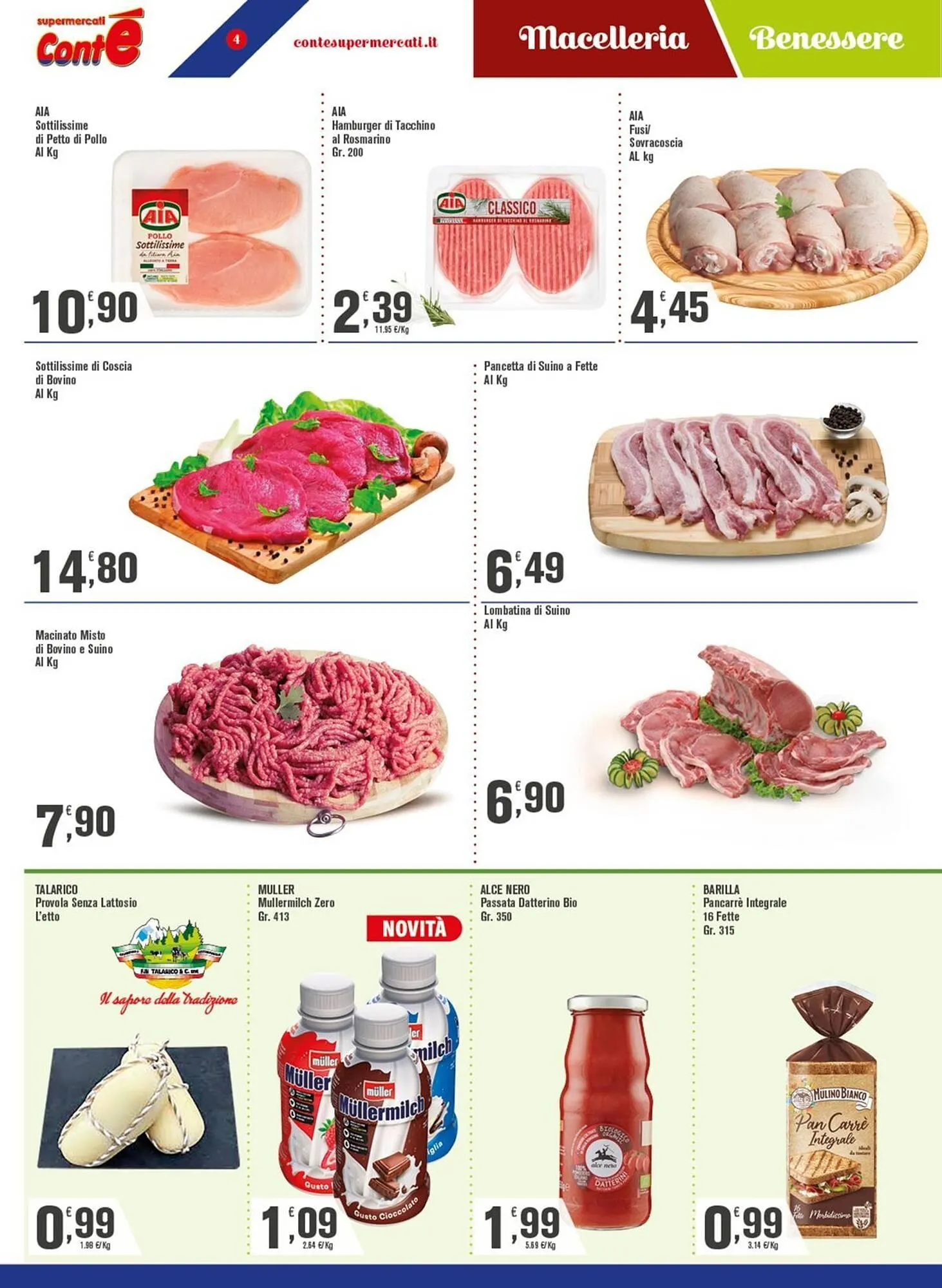 Volantino Conté Supermercati da 30 giugno a 9 luglio di 2025 - Pagina del volantino 4