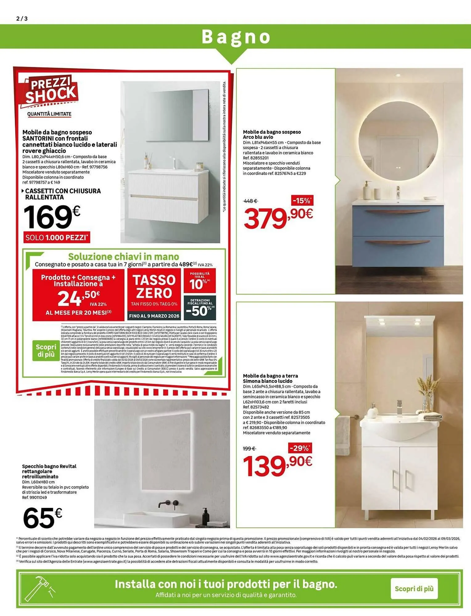Volantino Leroy Merlin da 4 febbraio a 28 febbraio di 2026 - Pagina del volantino 2