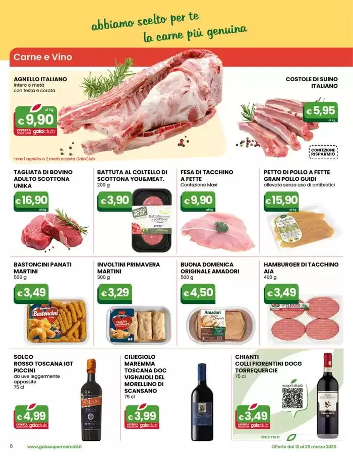 Offerte di Primavera da 12 marzo a 25 marzo di 2025 - Pagina del volantino 6