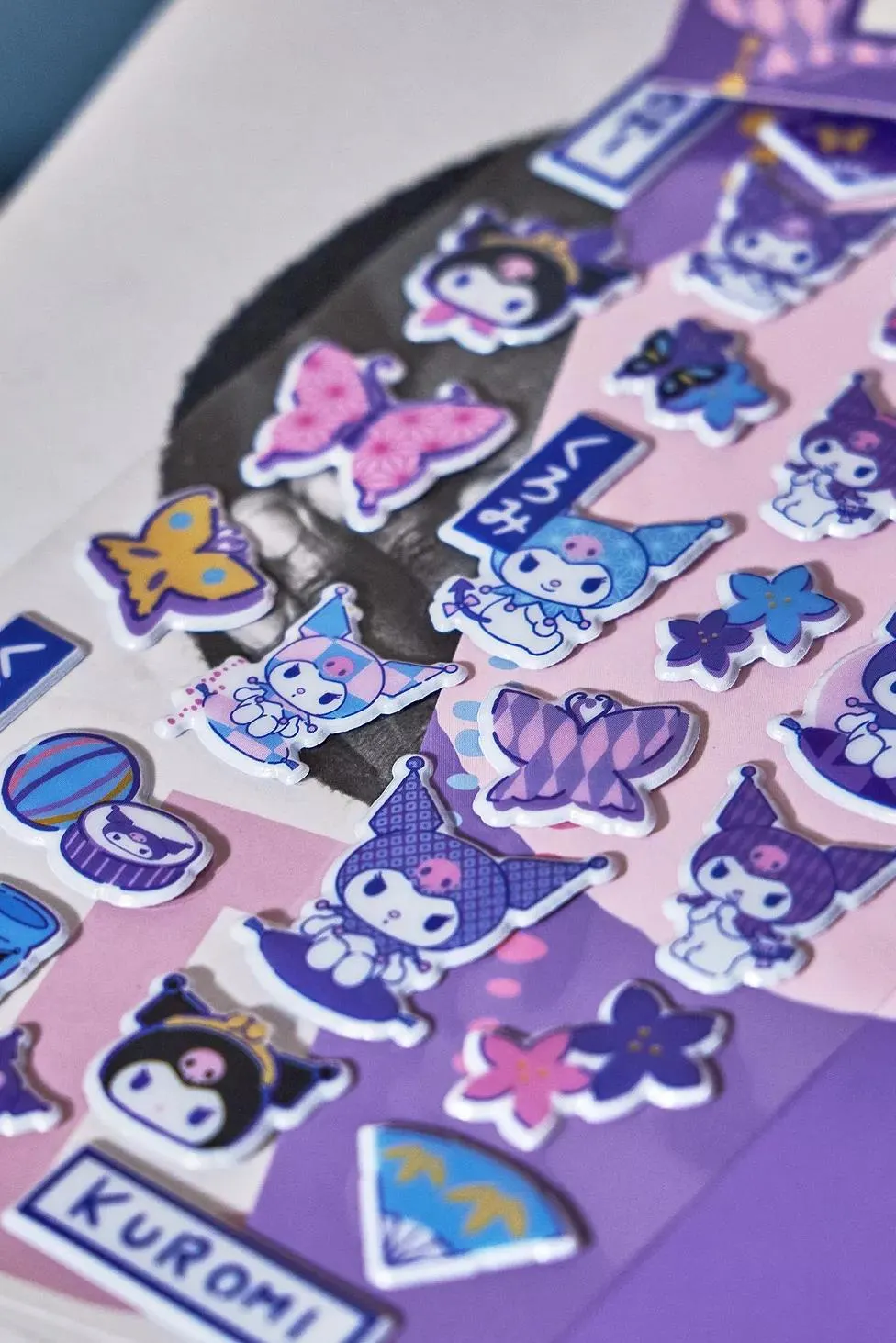 Adesivi Puff Kuromi Esclusivi UO