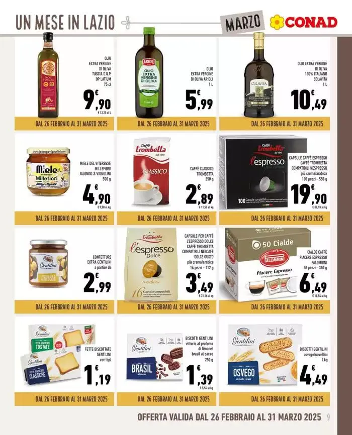 Un Mese in Lazio da 26 febbraio a 31 marzo di 2025 - Pagina del volantino 9