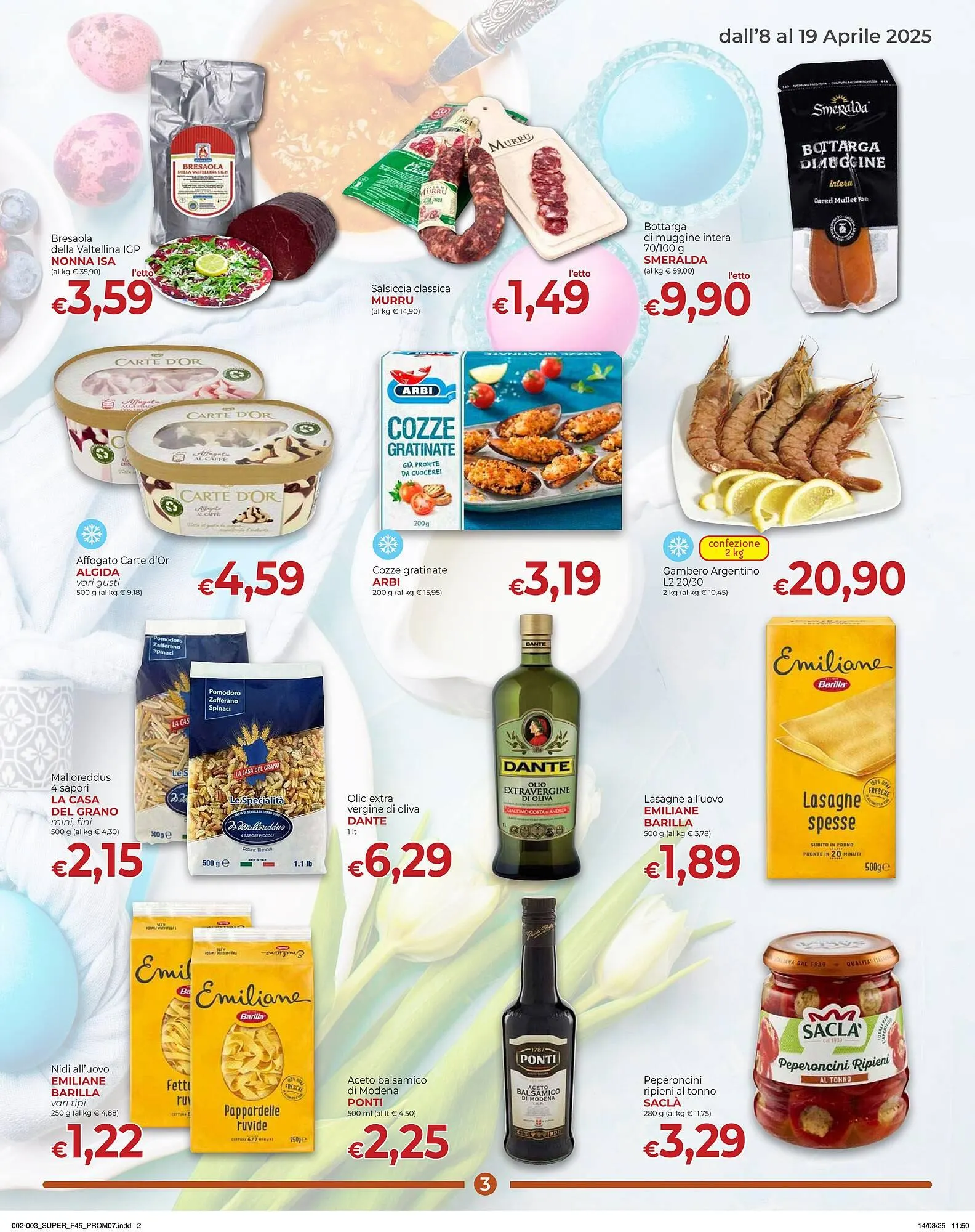 Volantino Supermercati Nonna Isa da 8 aprile a 19 aprile di 2025 - Pagina del volantino 3