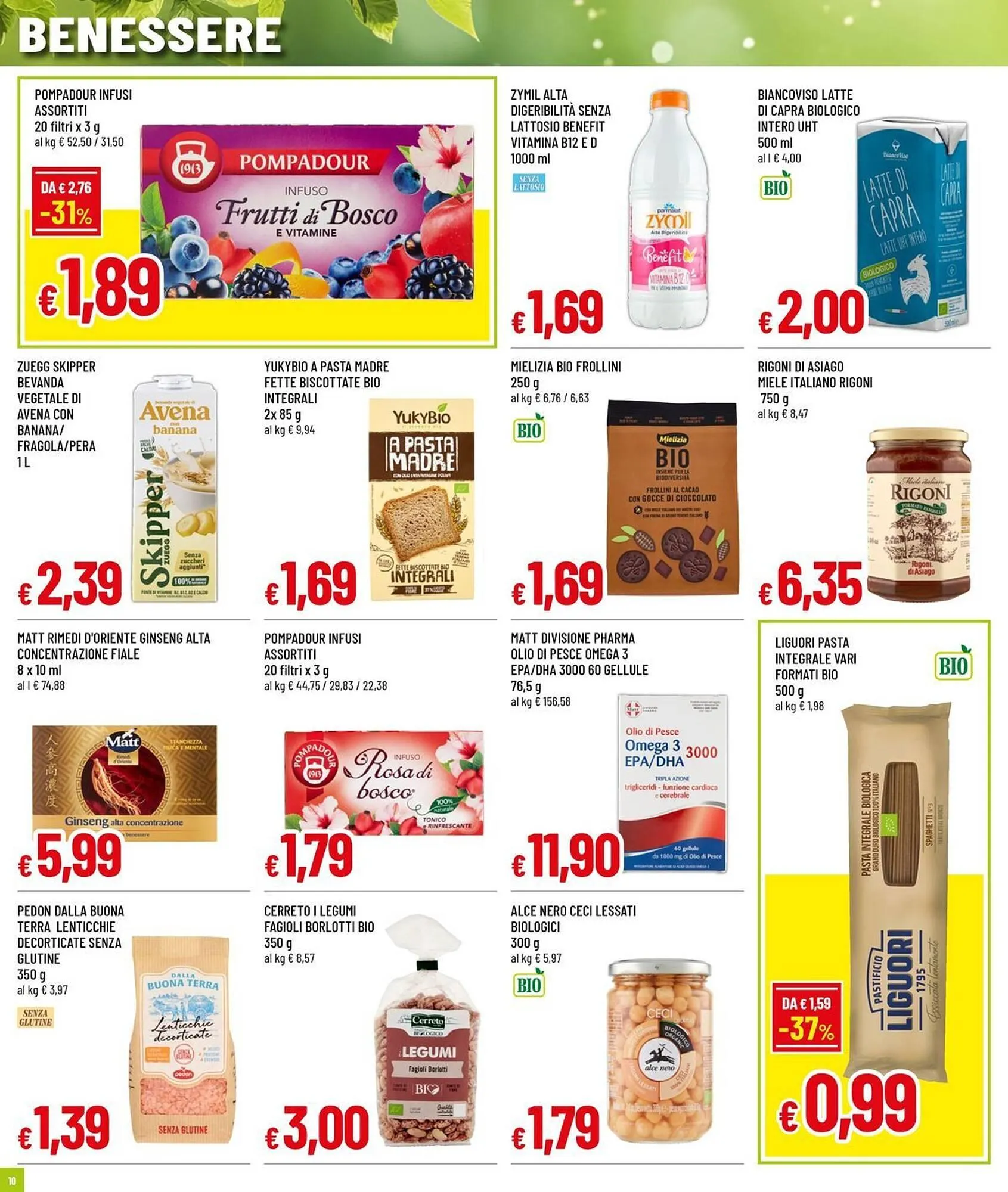 Volantino Famila Superstore da 2 ottobre a 15 ottobre di 2025 - Pagina del volantino 10