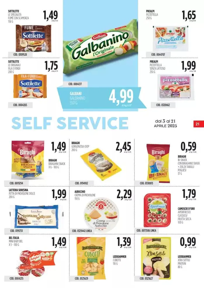 Offerte Carico Cash & Carry da 3 aprile a 21 aprile di 2025 - Pagina del volantino 21
