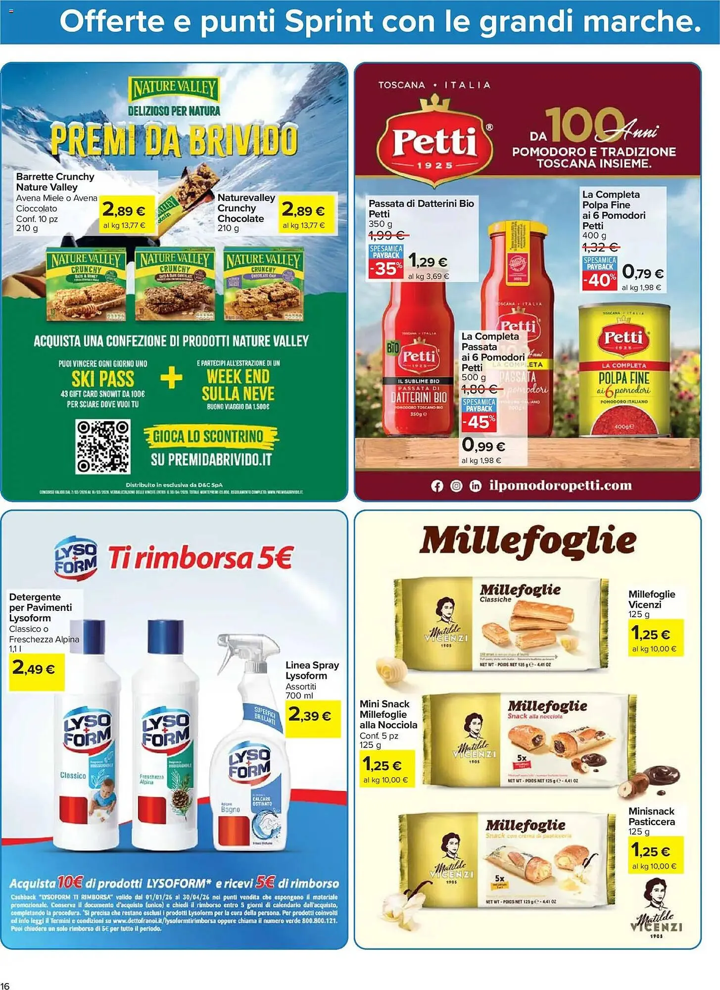 Volantino Carrefour Market da 17 febbraio a 1 marzo di 2026 - Pagina del volantino 16
