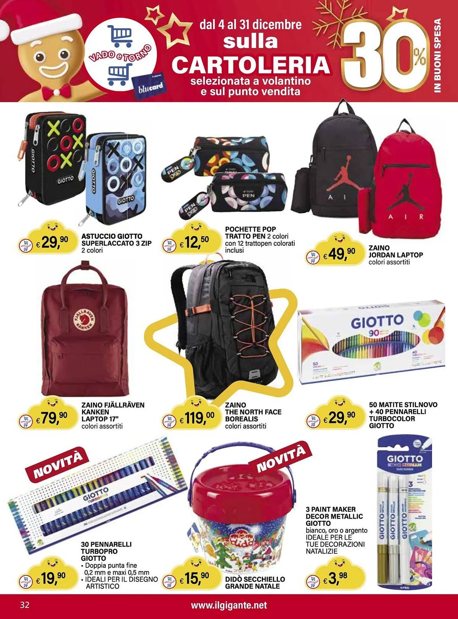 Volantino Il Gigante da 4 dicembre a 31 dicembre di 2025 - Pagina del volantino 32