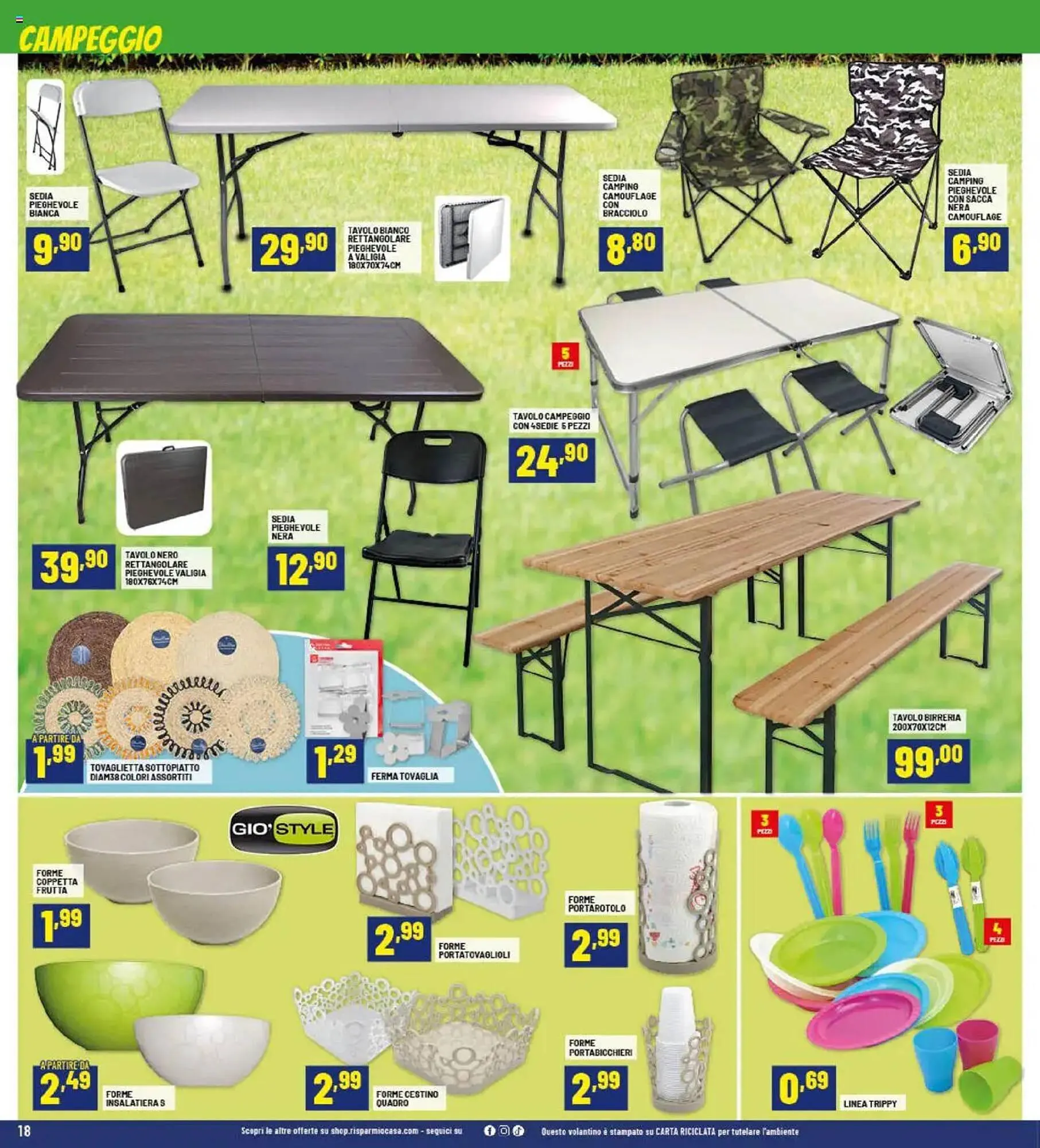 Volantino Risparmio Casa da 24 luglio a 10 agosto di 2025 - Pagina del volantino 18