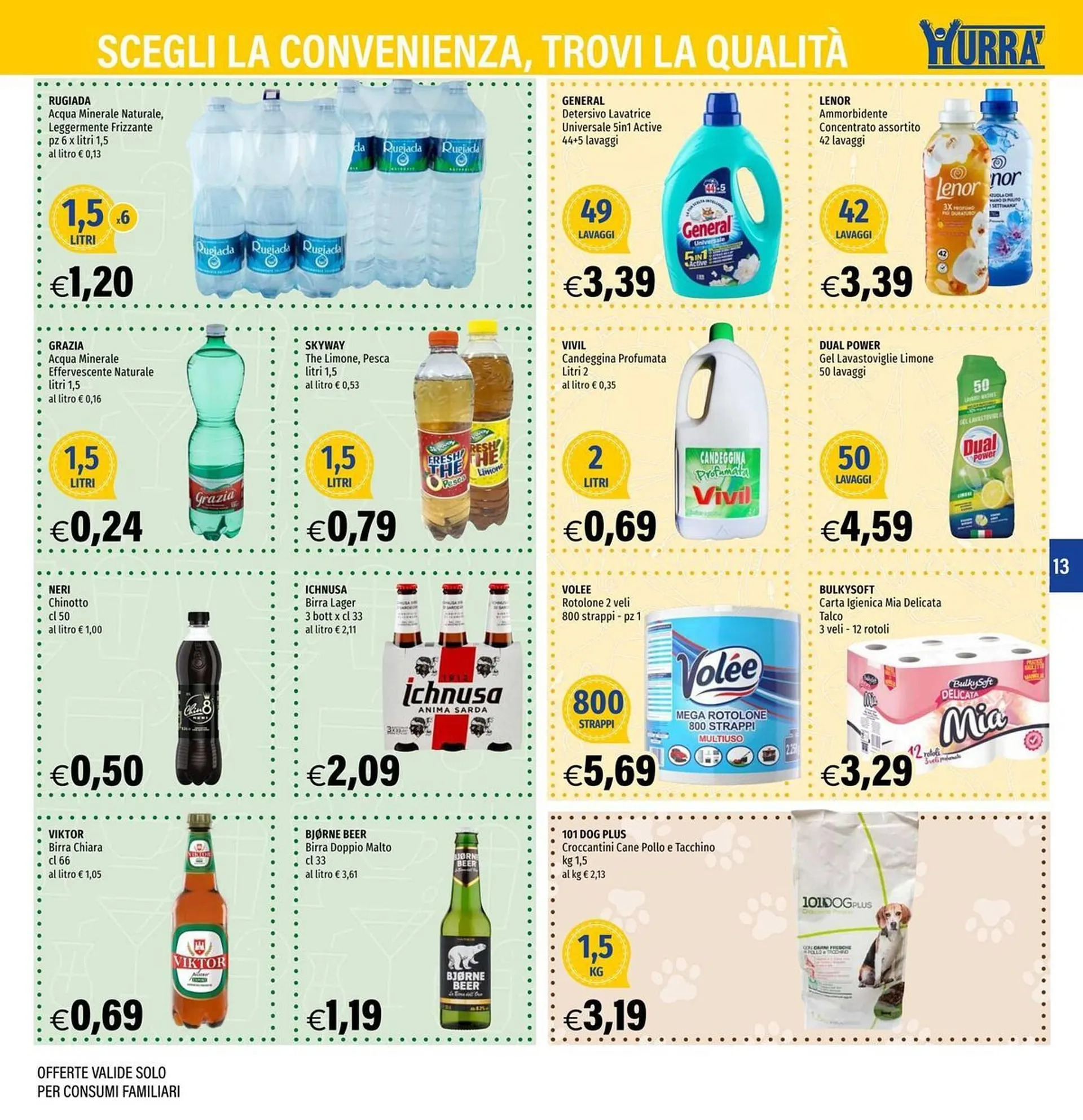 Volantino Hurrà da 30 aprile a 13 maggio di 2026 - Pagina del volantino 13