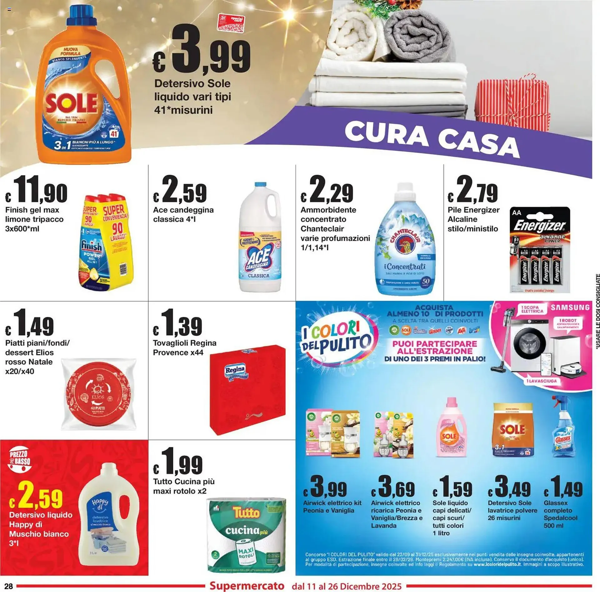 Volantino Sì con te da 11 dicembre a 26 dicembre di 2025 - Pagina del volantino 28
