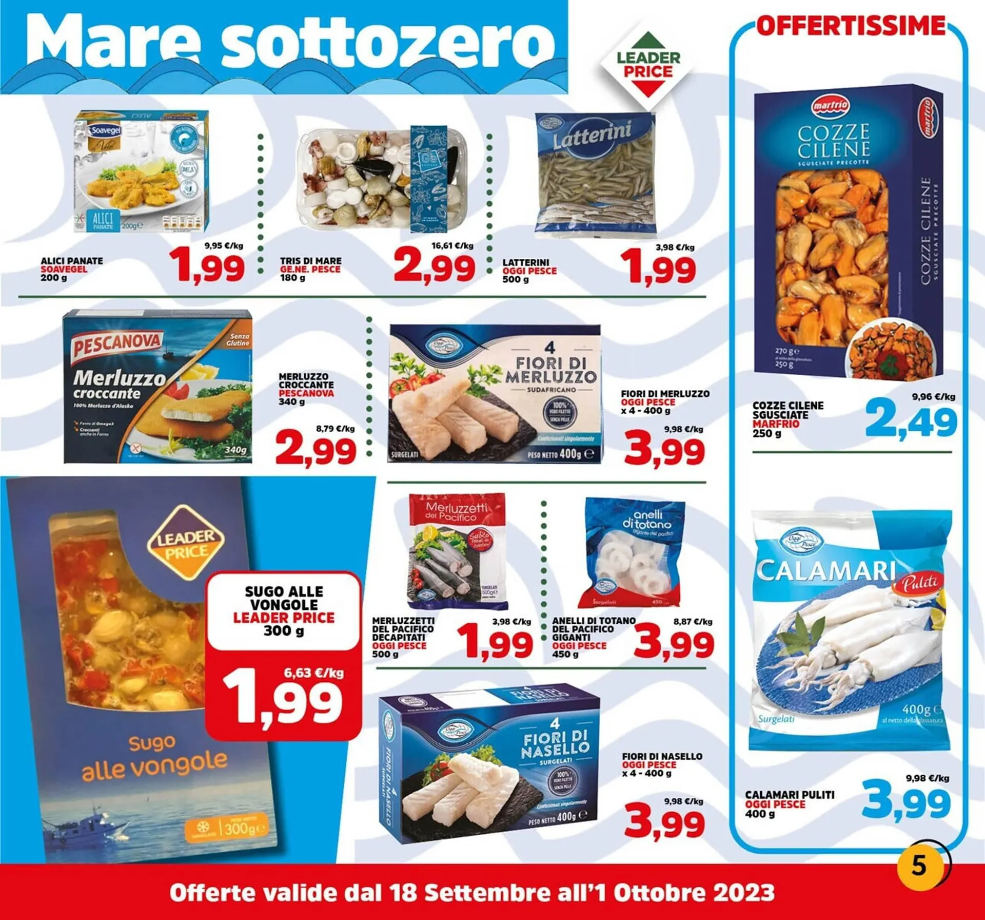 Volantino Leader Price da 18 settembre a 1 ottobre di 2023 - Pagina del volantino 5