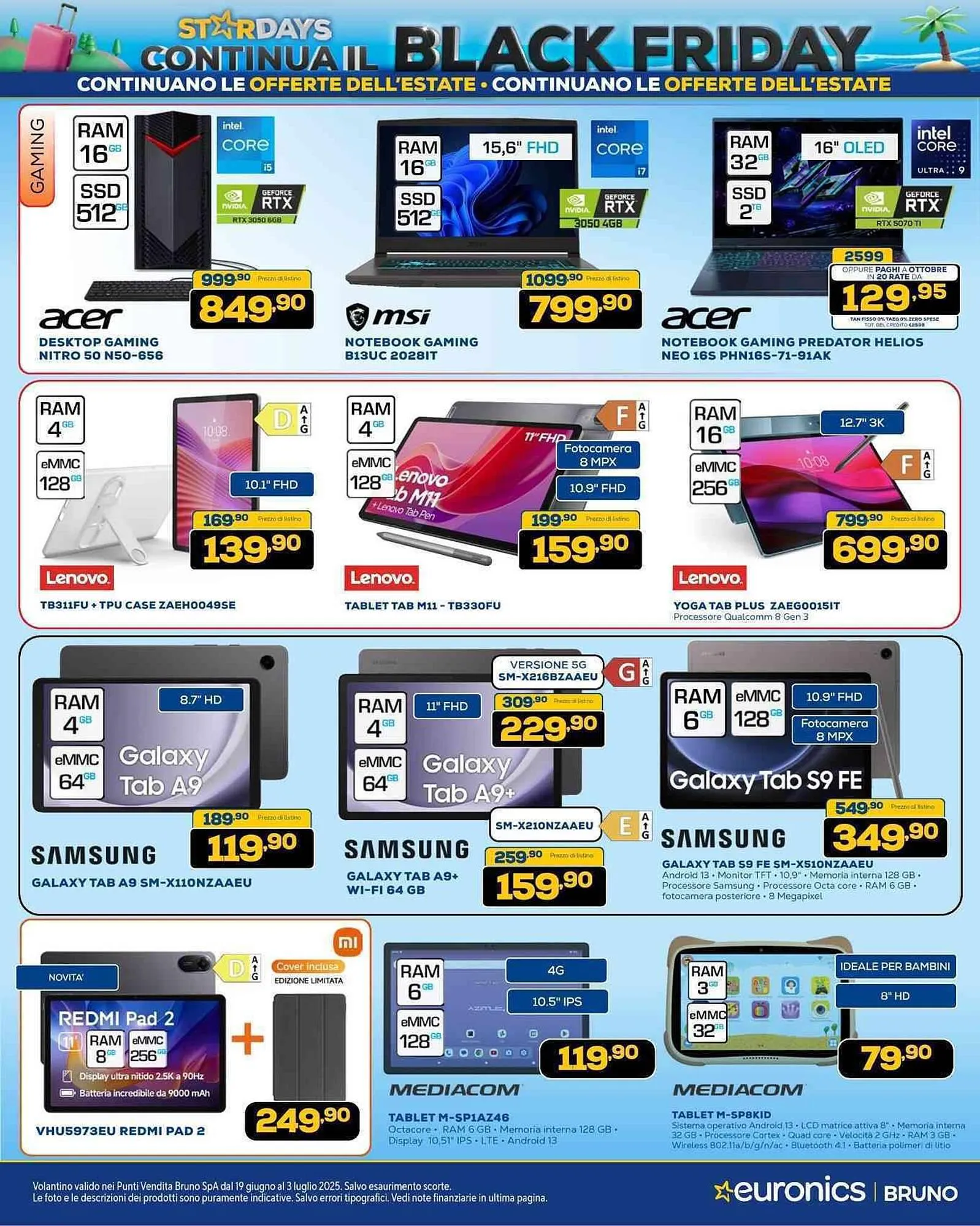 Volantino Euronics da 19 giugno a 3 luglio di 2025 - Pagina del volantino 14