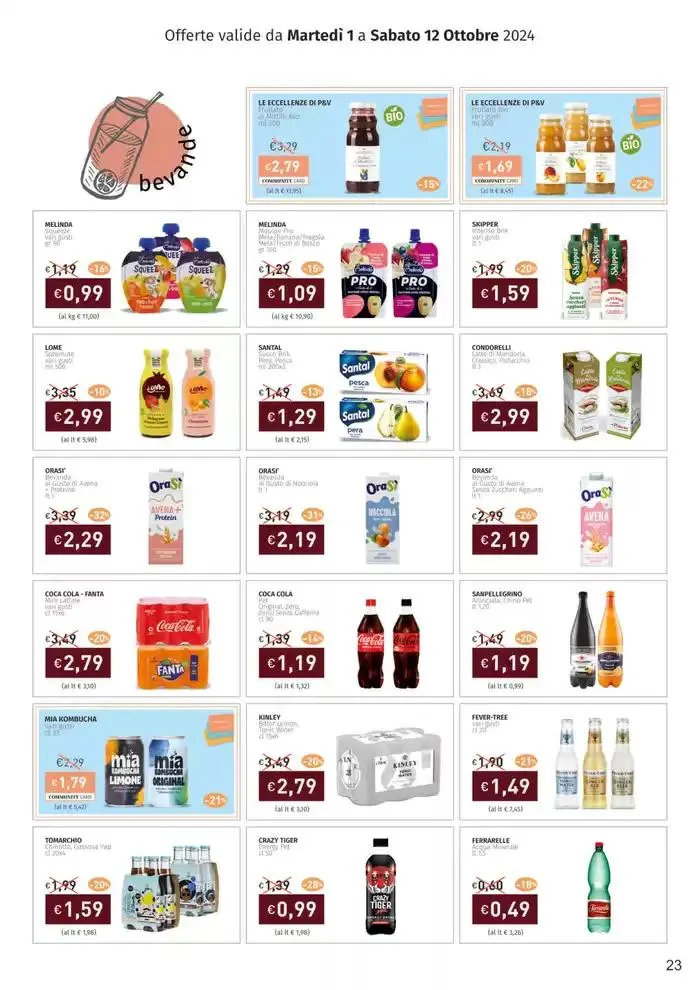 Belli buoni bio da 1 ottobre a 12 ottobre di 2024 - Pagina del volantino 23