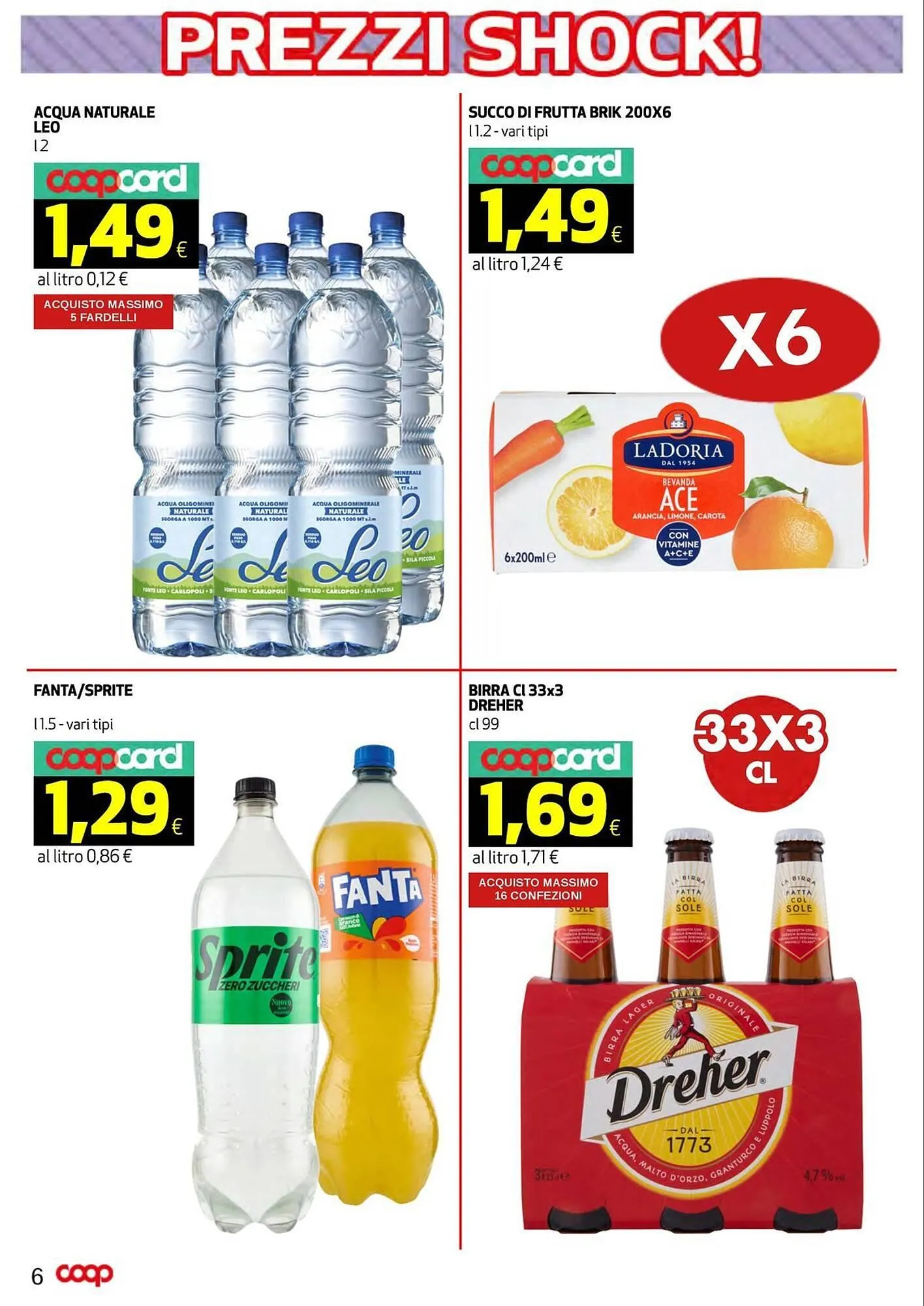 Volantino Coop da 2 gennaio a 11 gennaio di 2026 - Pagina del volantino 6