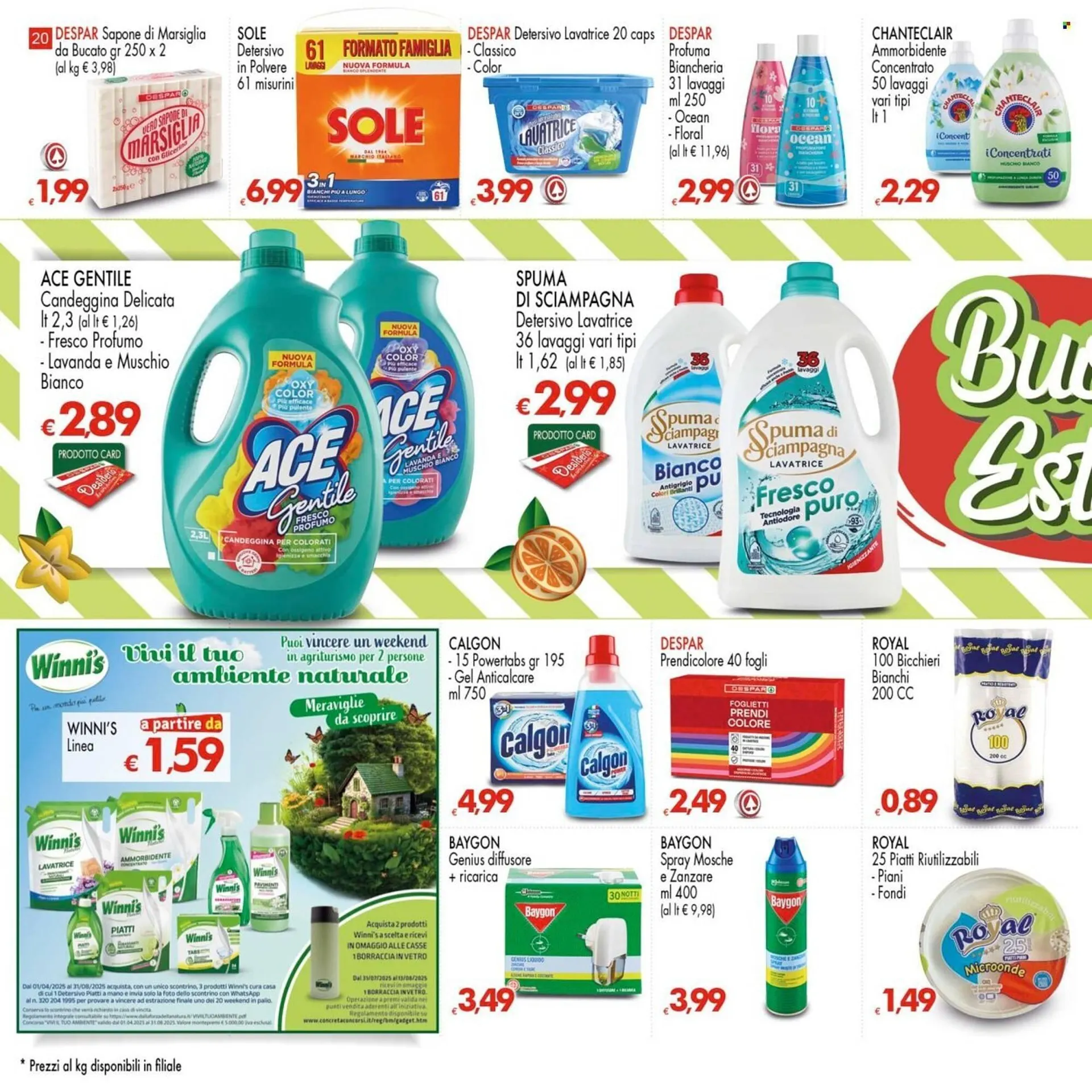 Volantino Despar da 31 luglio a 13 agosto di 2025 - Pagina del volantino 20