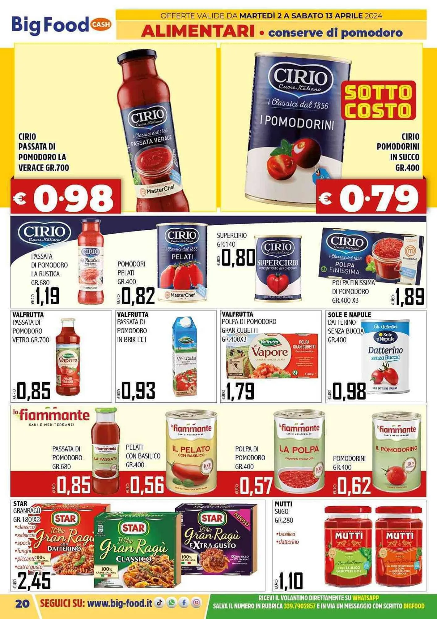 Volantino Superfood da 2 aprile a 13 aprile di 2024 - Pagina del volantino 20