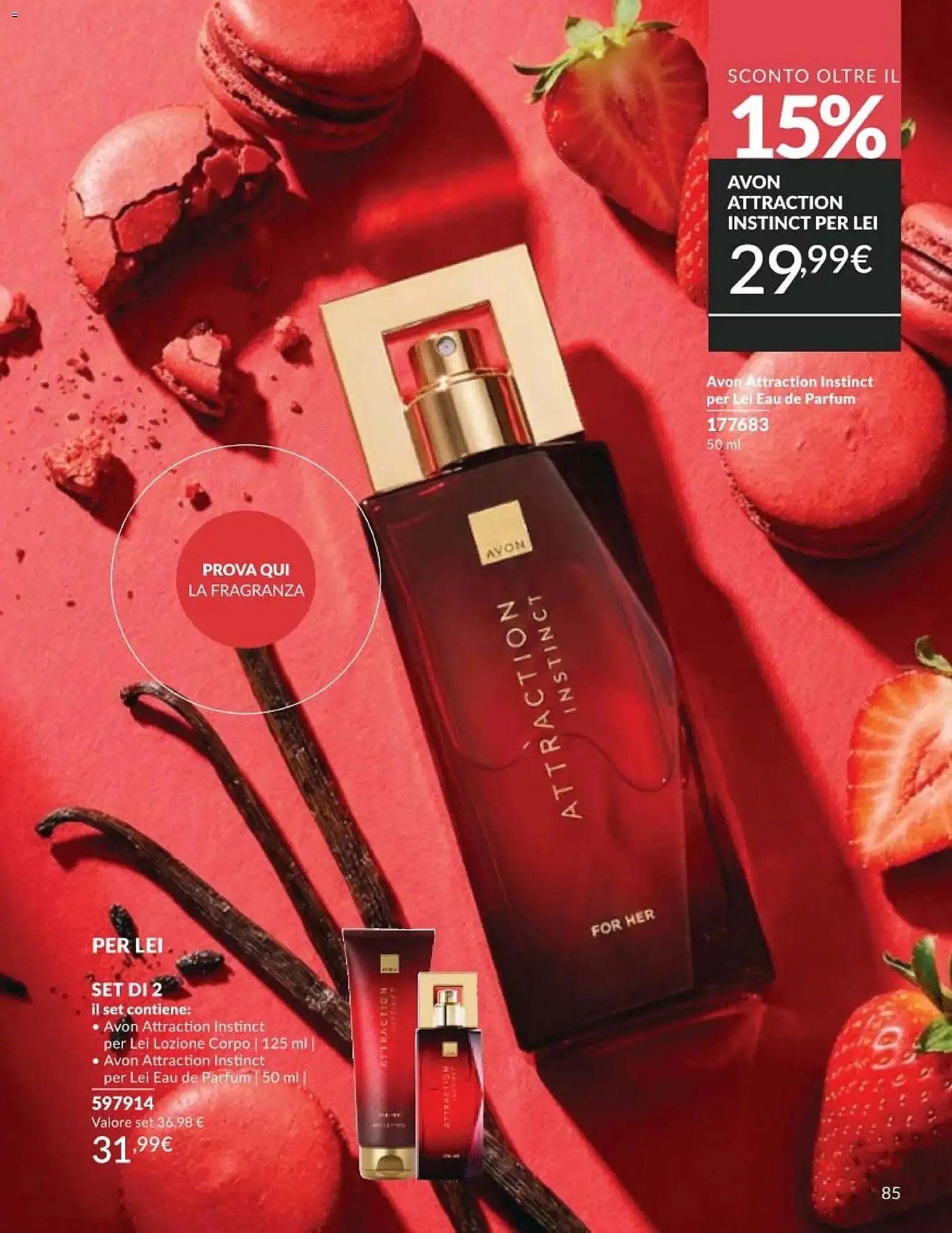 Catalogo Avon da 1 maggio a 31 maggio di 2026 - Pagina del volantino 85