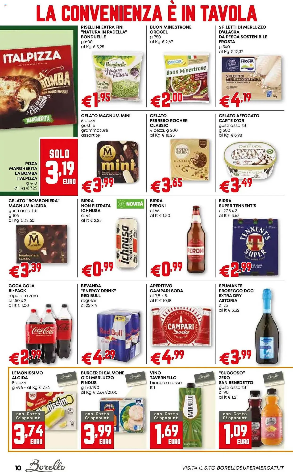 Volantino Borello Supermercati da 12 giugno a 25 giugno di 2025 - Pagina del volantino 10