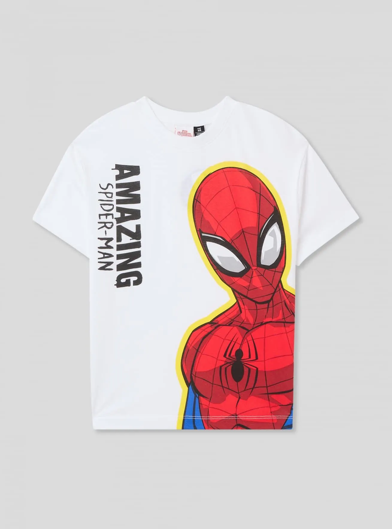 T-shirt con stampa Spider-Man® Bianco ottico