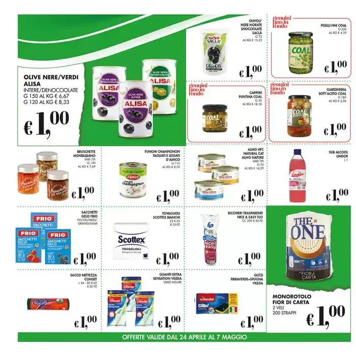Tutto a 1€ da 24 aprile a 7 maggio di 2025 - Pagina del volantino 6