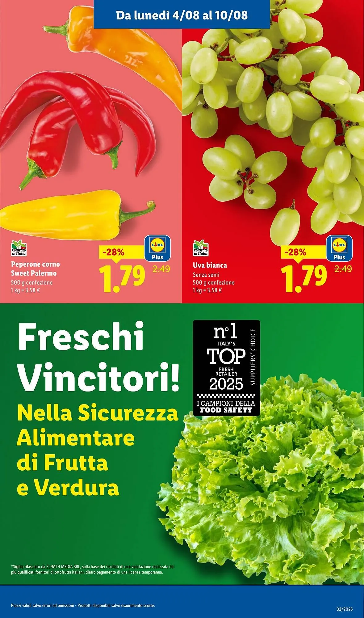 Volantino Lidl da 4 agosto a 10 agosto di 2025 - Pagina del volantino 3