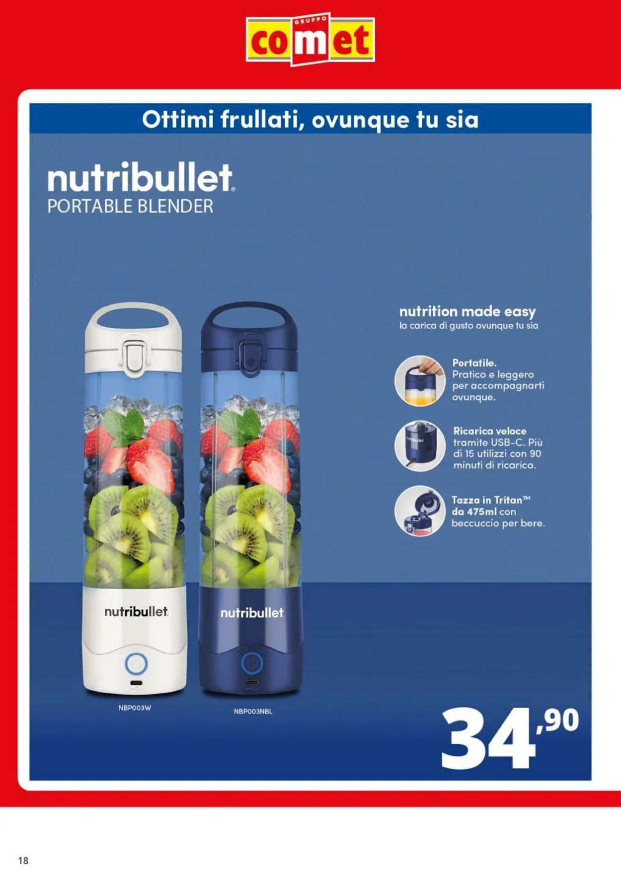 Comet Volantino attuale da 28 maggio a 9 giugno di 2025 - Pagina del volantino 18
