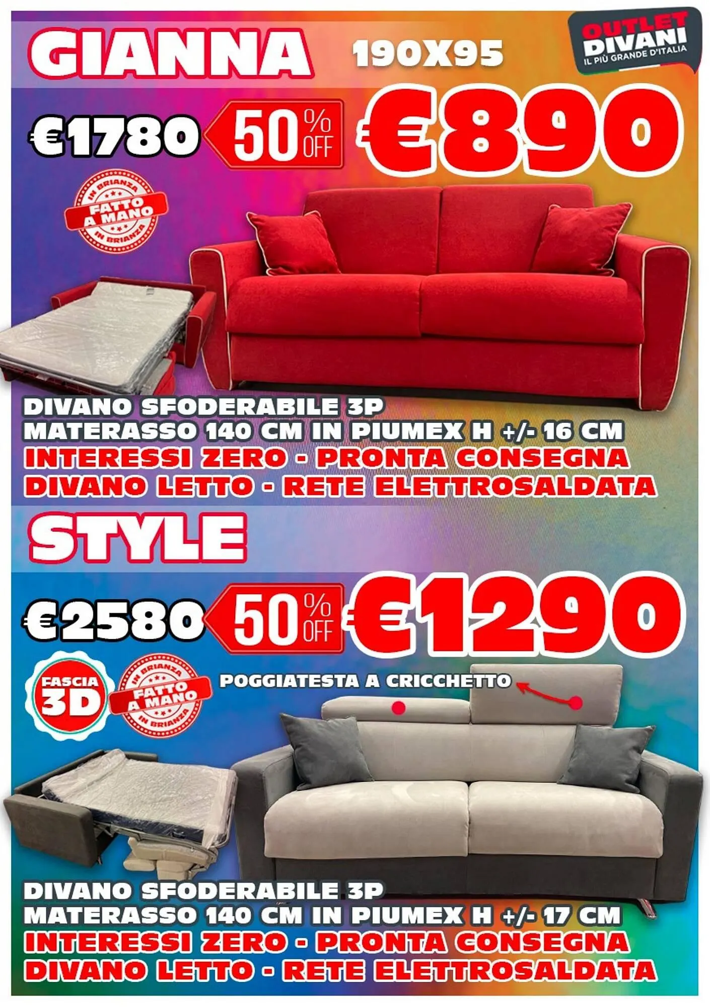 Volantino Outlet Divani da 15 ottobre a 31 dicembre di 2024 - Pagina del volantino 5