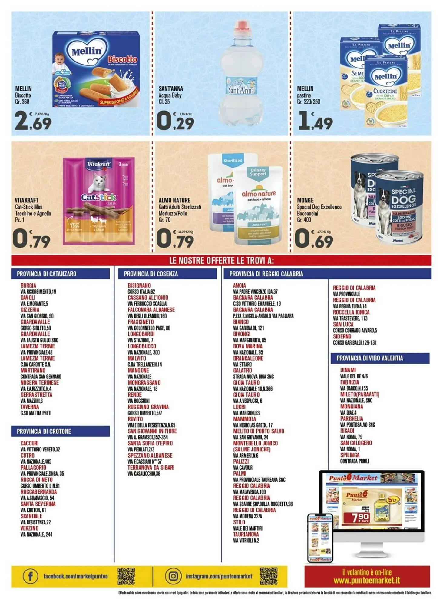 Volantino Punto é market da 27 ottobre a 9 novembre di 2025 - Pagina del volantino 8