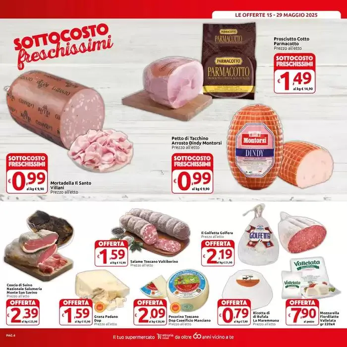 Sottocosto freschissimi da 15 maggio a 29 maggio di 2025 - Pagina del volantino 6