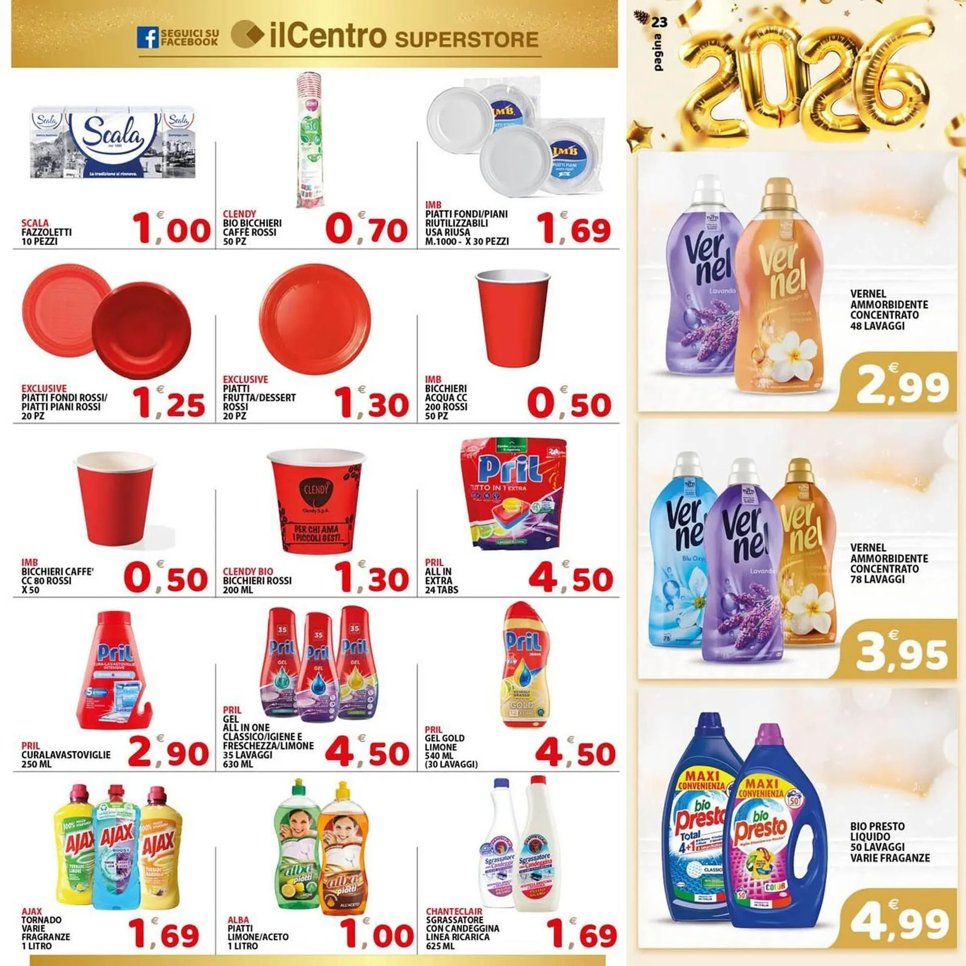 Volantino Il Centro Superstore da 27 dicembre a 7 gennaio di 2026 - Pagina del volantino 23