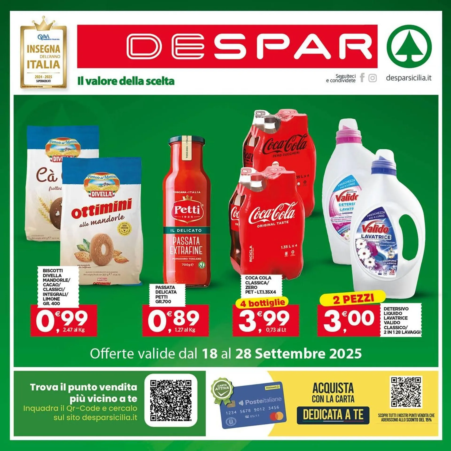 Volantino Despar da 18 settembre a 28 settembre di 2025 - Pagina del volantino 20