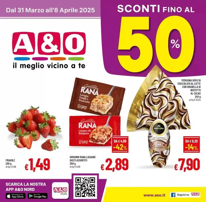SCONTI FINO AL 50% da 31 marzo a 8 aprile di 2025 - Pagina del volantino 1