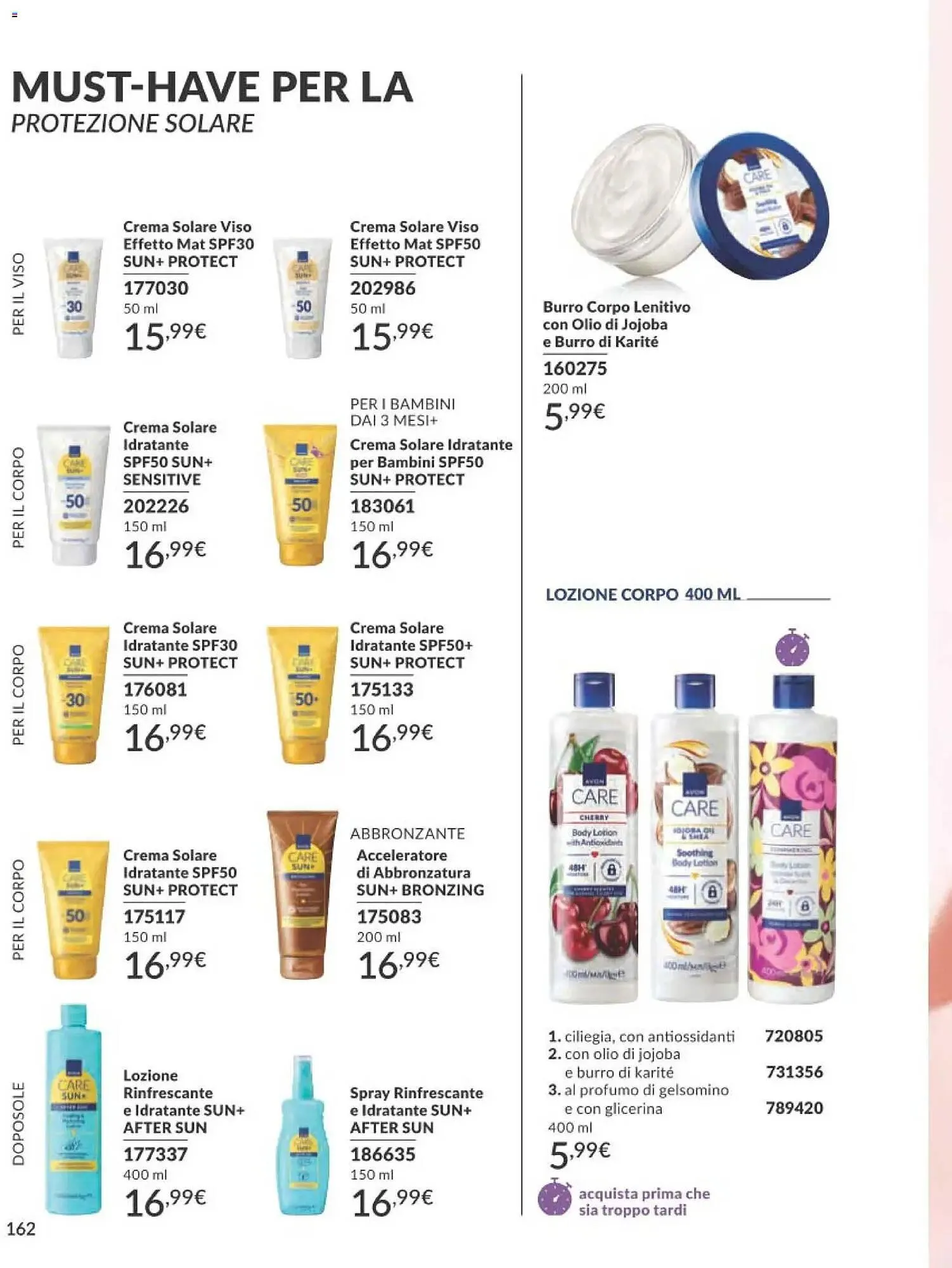 Catalogo Avon da 1 marzo a 31 marzo di 2026 - Pagina del volantino 162