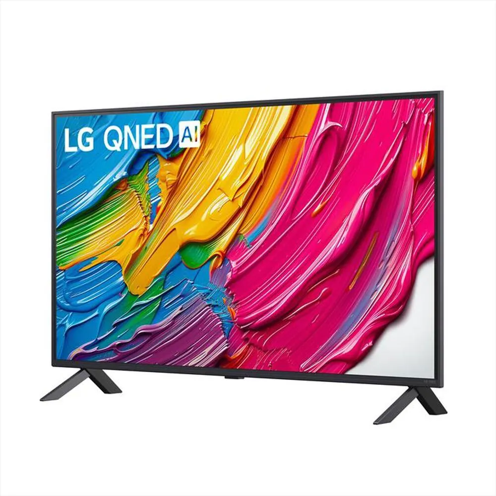 LG - Smart TV TV QNED AI UHD 4K 43" 43QNED80A6A-Nero