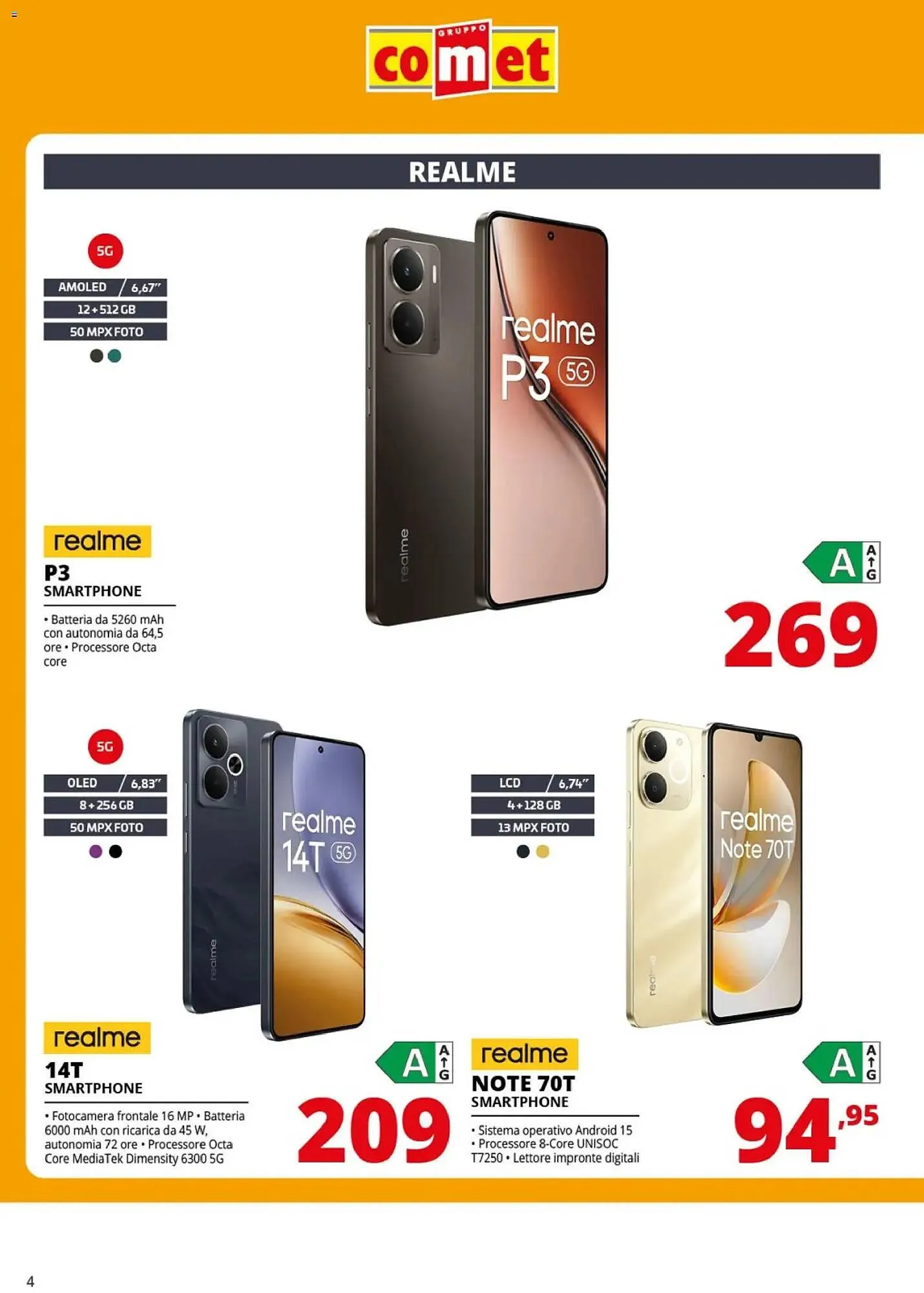 Volantino Comet da 20 marzo a 8 aprile di 2026 - Pagina del volantino 4