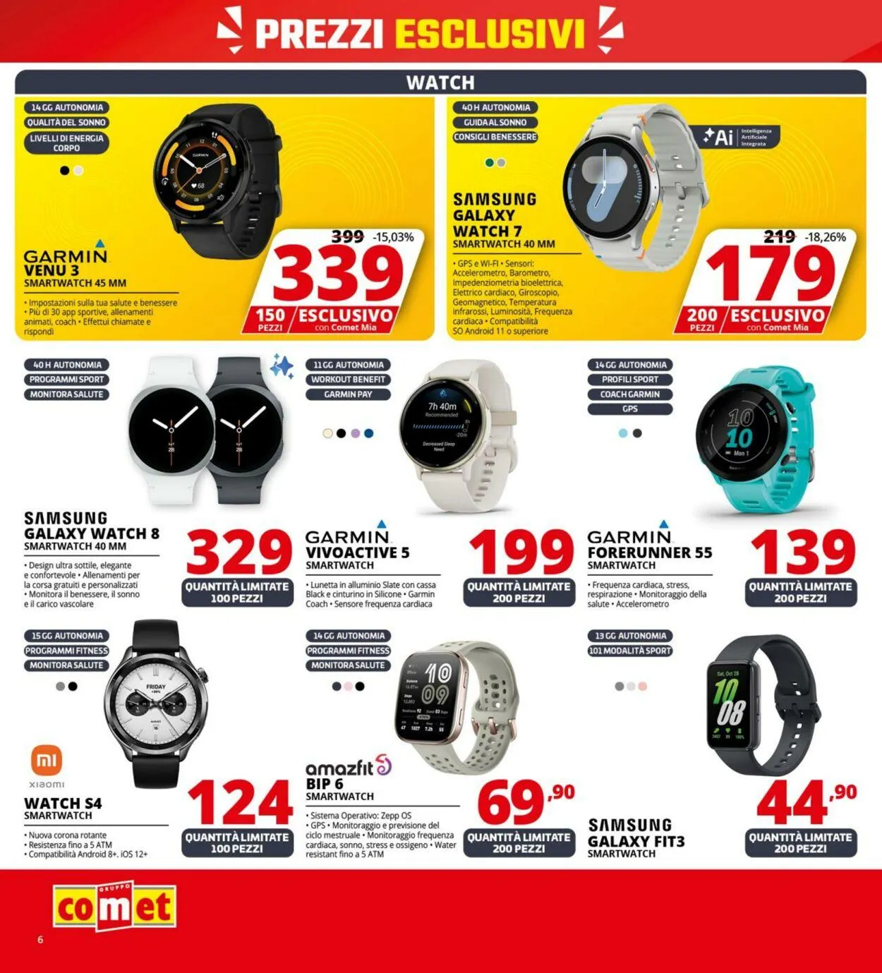 Comet Volantino attuale da 9 ottobre a 22 ottobre di 2025 - Pagina del volantino 6