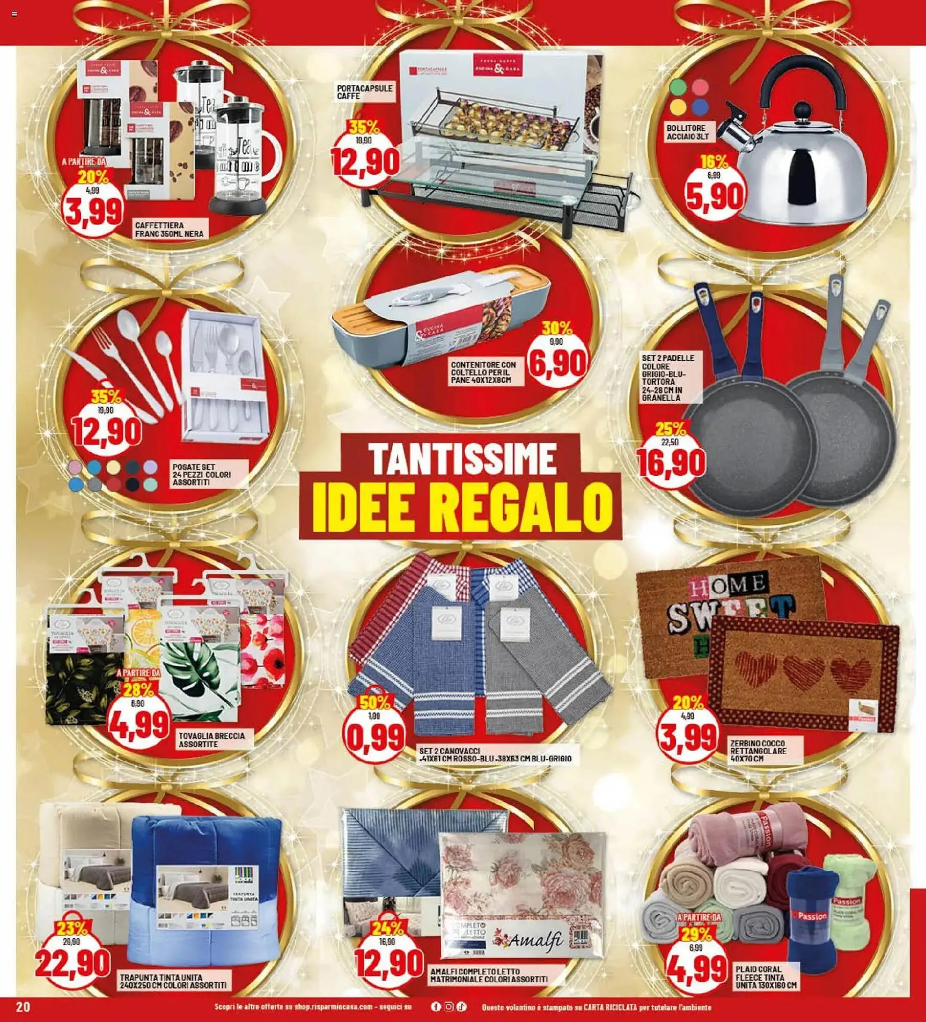 Volantino Risparmio Casa da 22 dicembre a 4 gennaio di 2026 - Pagina del volantino 20
