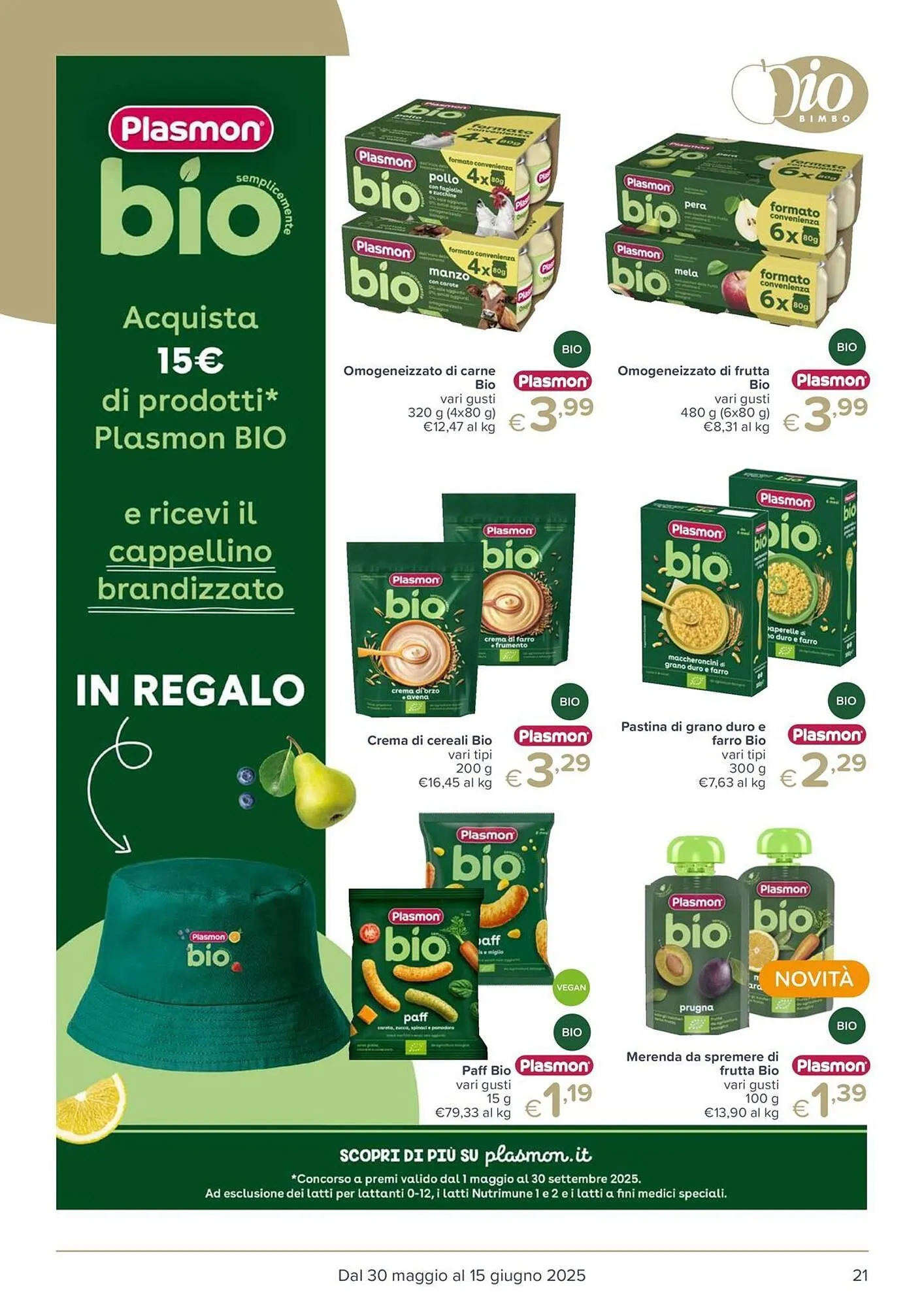 Volantino Io Bimbo da 30 maggio a 15 giugno di 2025 - Pagina del volantino 21