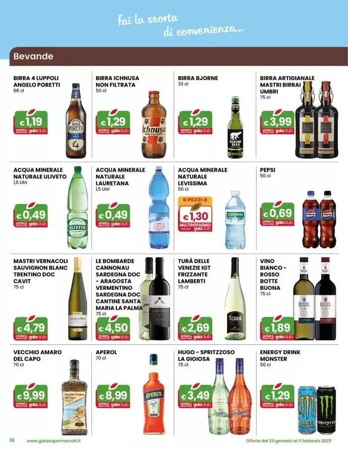Riempi la dispensa da 29 gennaio a 11 febbraio di 2025 - Pagina del volantino 18