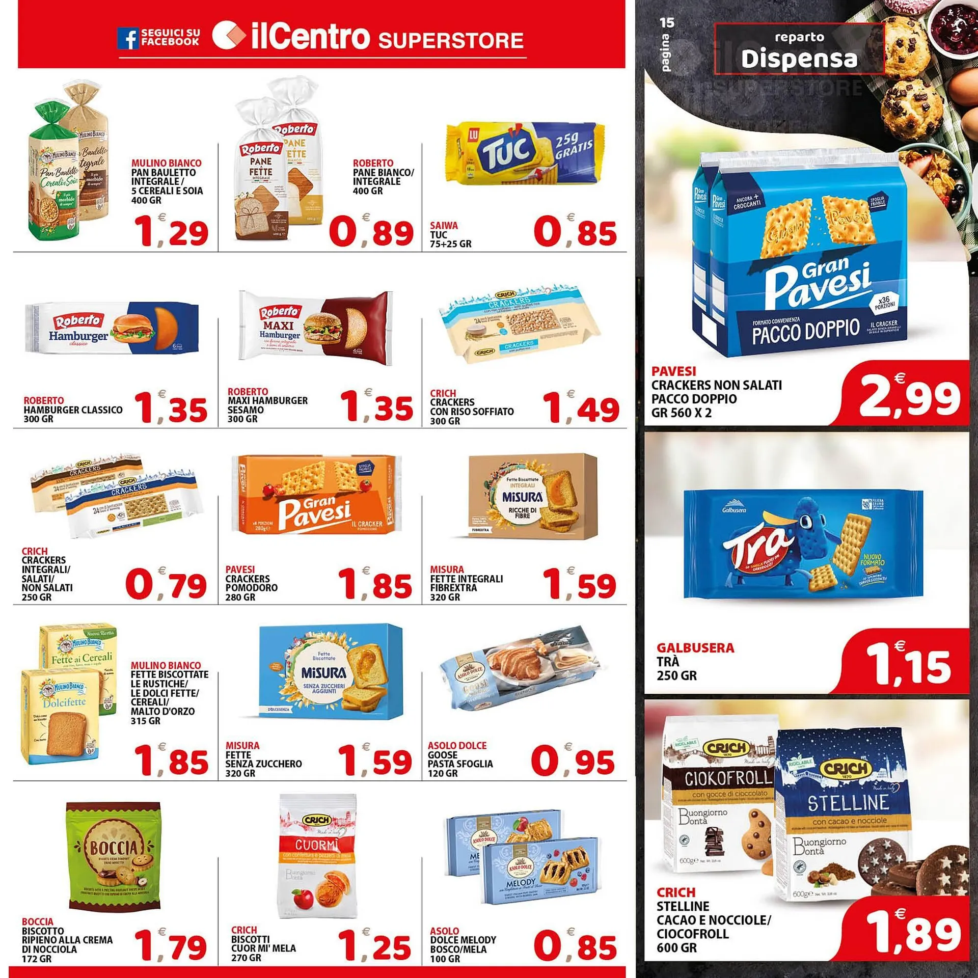 Volantino Il Centro Superstore da 6 agosto a 19 agosto di 2025 - Pagina del volantino 15