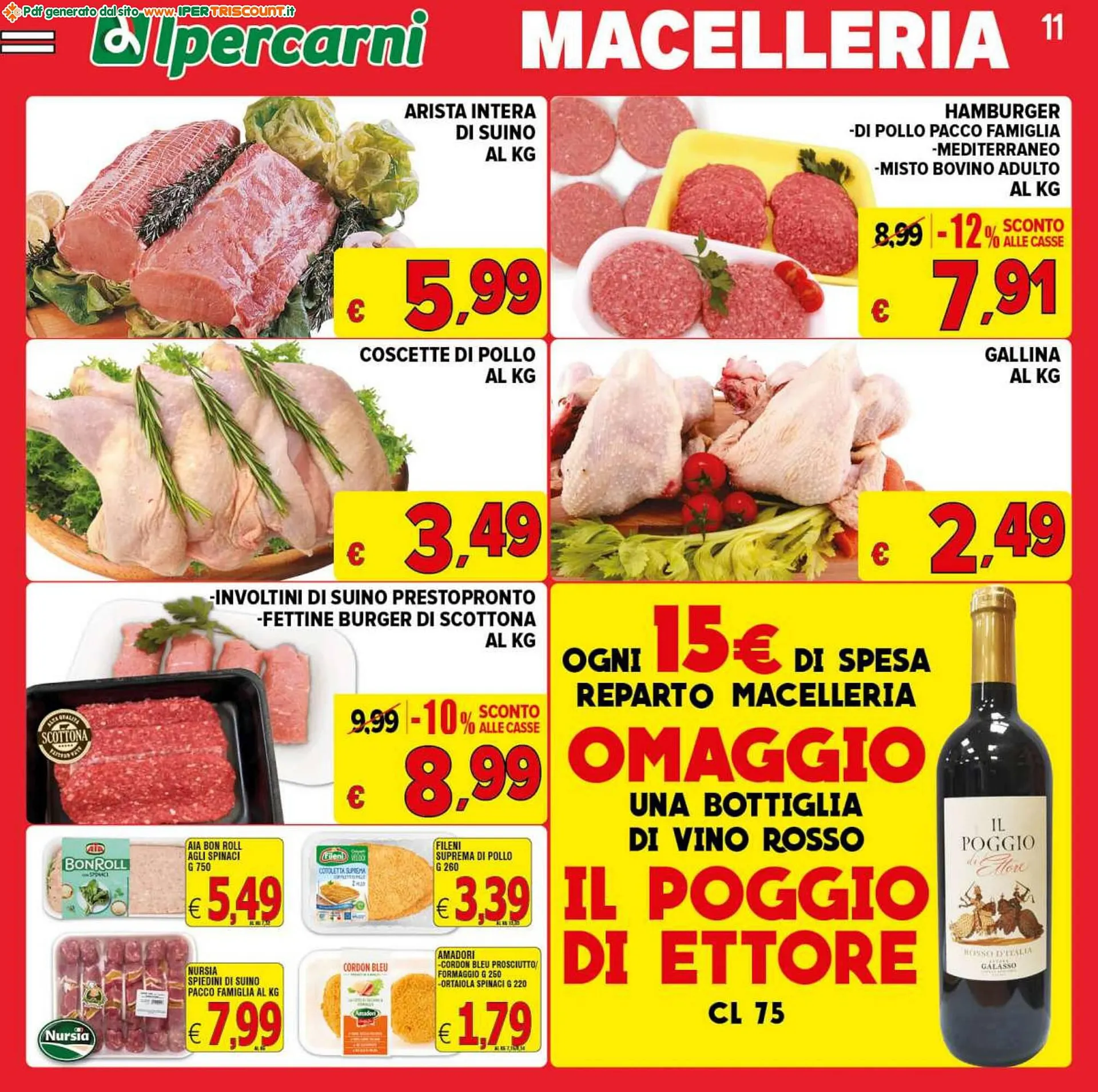 Volantino Iper Triscount da 3 novembre a 14 novembre di 2023 - Pagina del volantino 11