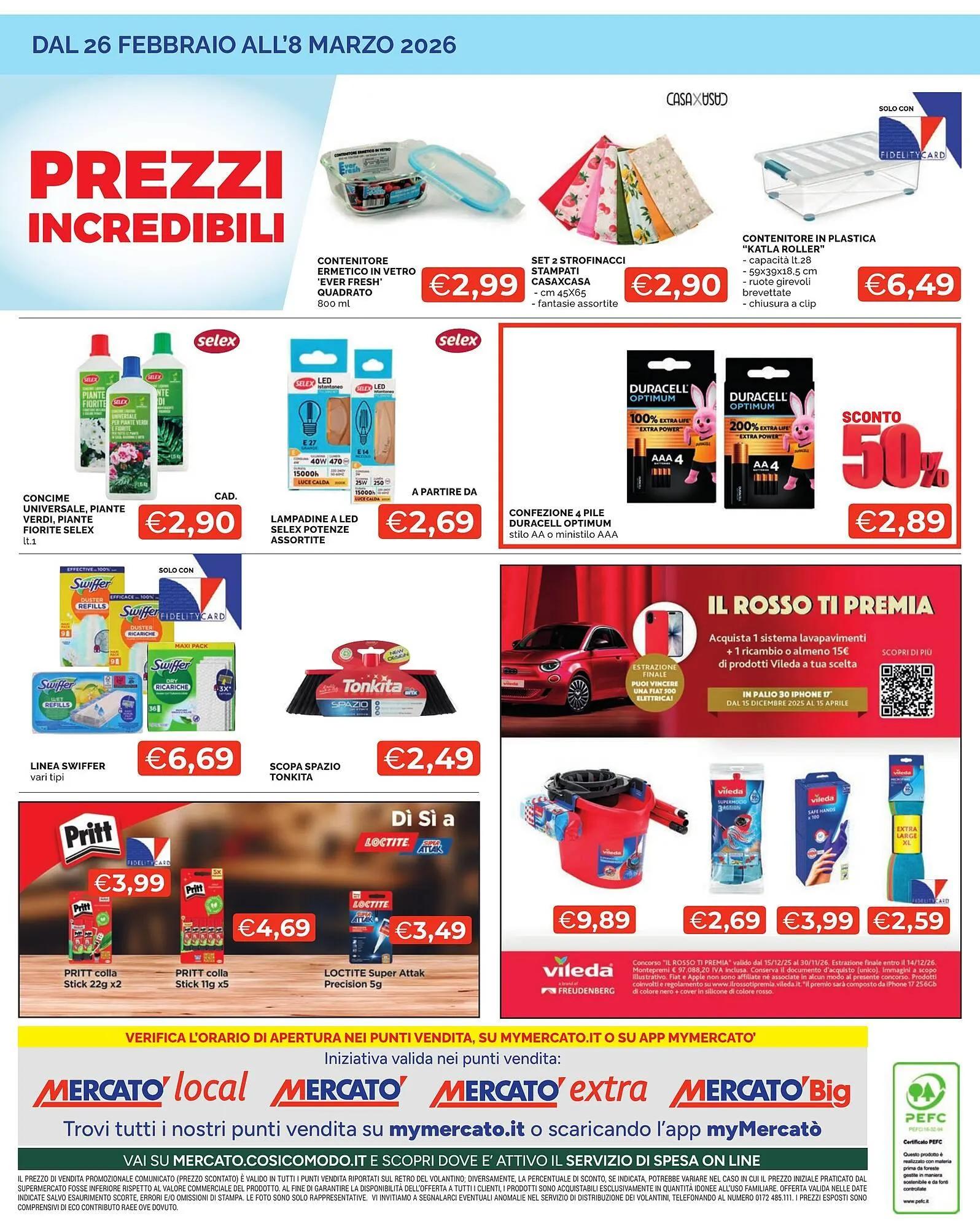 Volantino Mercatò Extra da 26 febbraio a 8 marzo di 2026 - Pagina del volantino 36