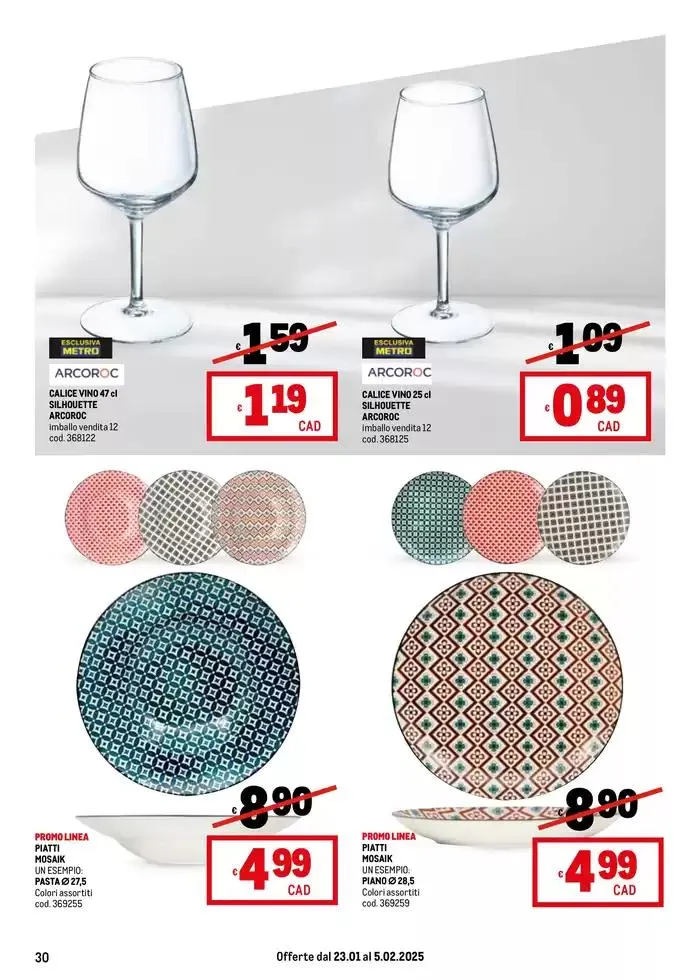 Offerte per te -Area 1 da 23 gennaio a 5 febbraio di 2025 - Pagina del volantino 30