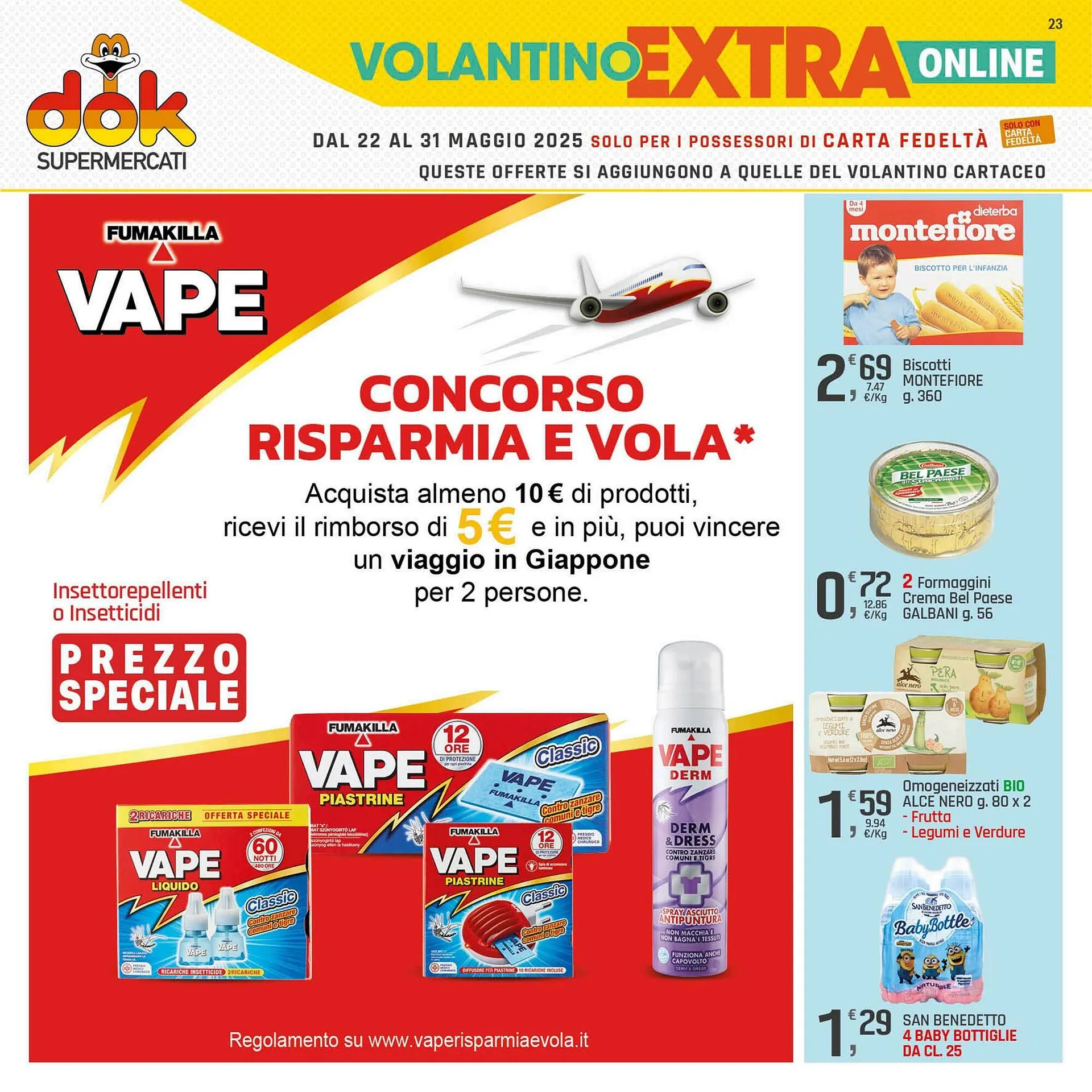 Volantino Supermercati Dok da 22 maggio a 31 maggio di 2025 - Pagina del volantino 23