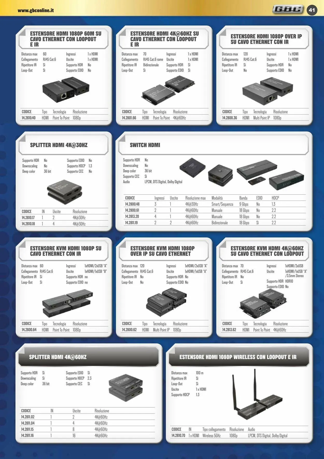 GBC Volantino attuale da 14 novembre a 28 novembre di 2025 - Pagina del volantino 41